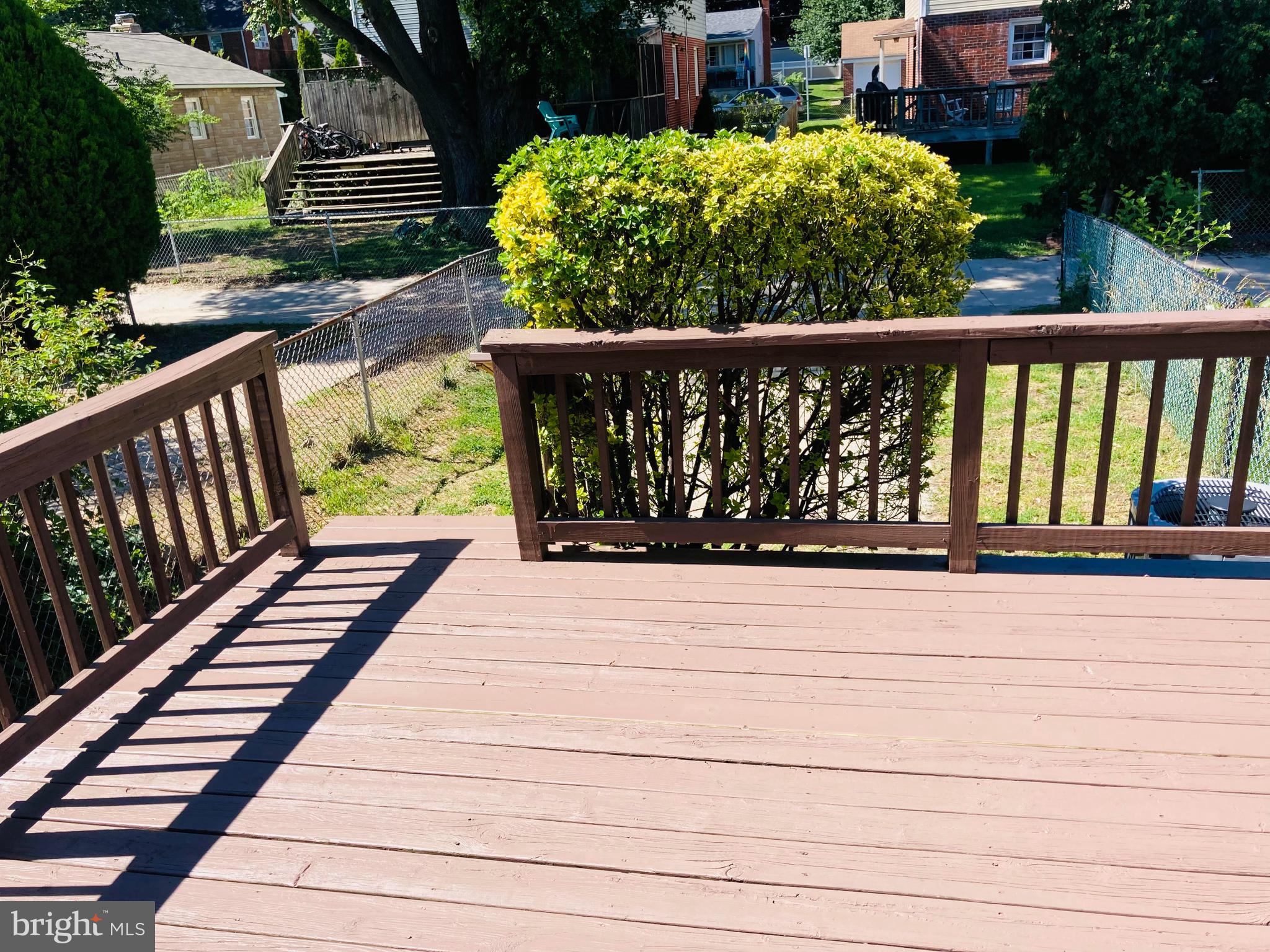 7030 Dunbar Road Baltimore, MD 21222 - Photo 17 of 20 Rear Deck