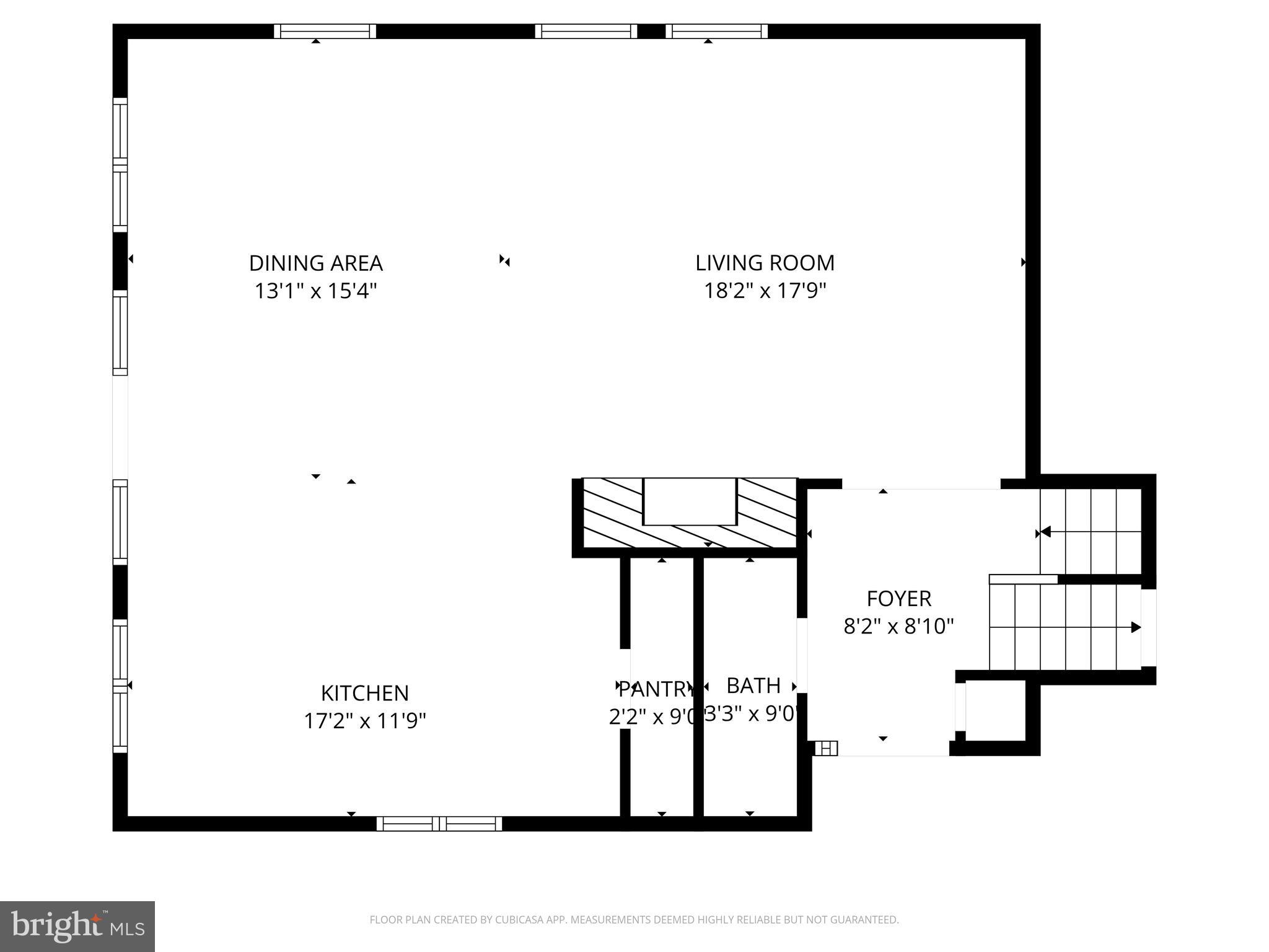 6002 Roland Avenue Baltimore, MD 21210 - Photo 46 of 49 Main Level Floor Plan