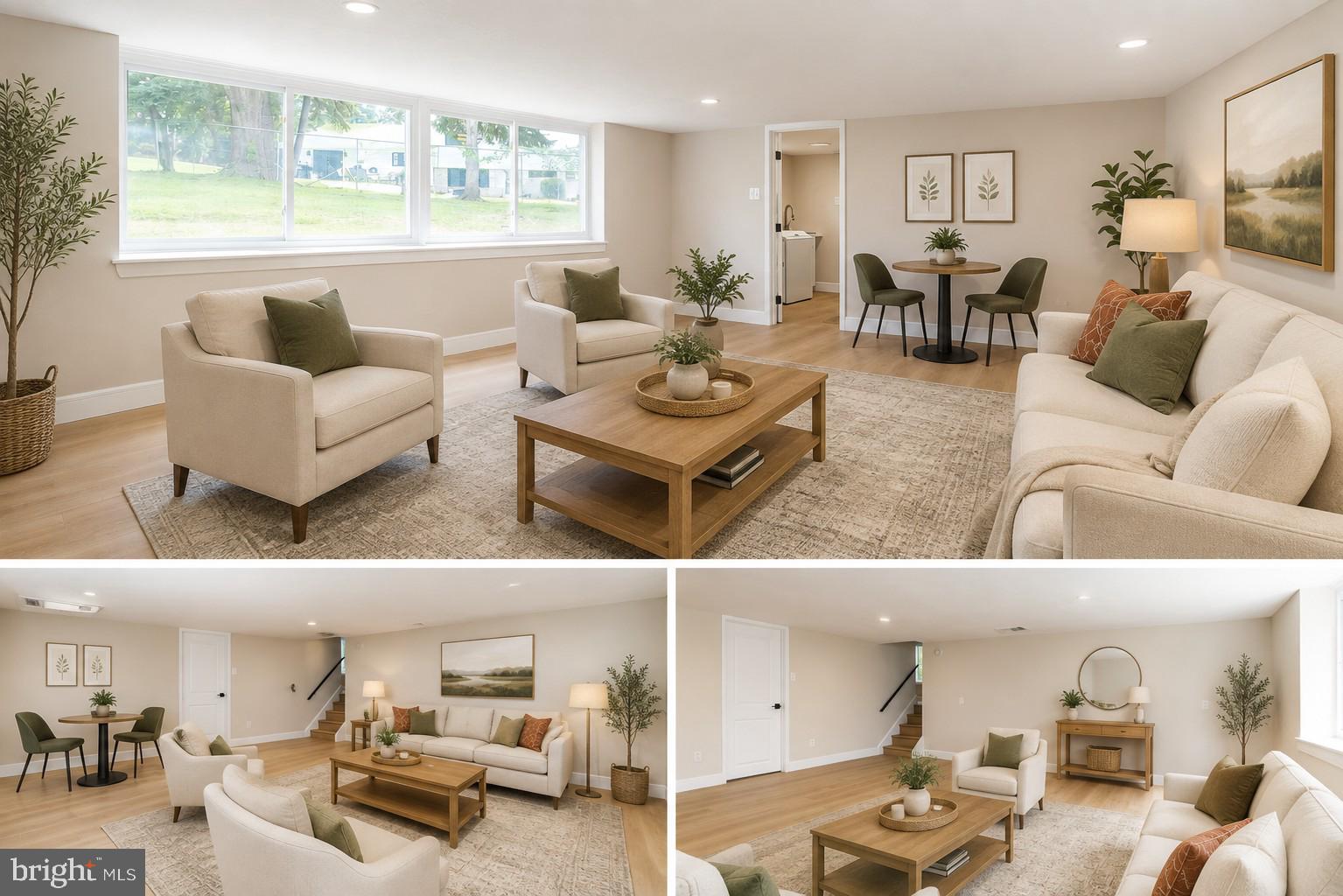 417 Gribbel Road Wyncote, PA 19095 - Photo 36 of 60 AI staged lower level INCREDIBLE!