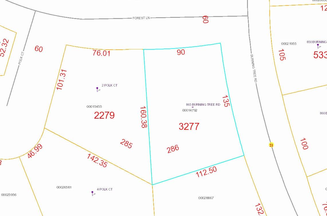 865 Burning Tree Road Pinehurst, NC 28374 - Photo 2 of 9 plat