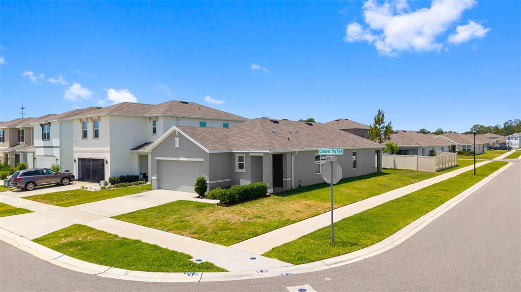 2959 Common Fig Run Wesley Chapel, FL 33543 - Photo 28 of 36 a view of a house with a swimming pool