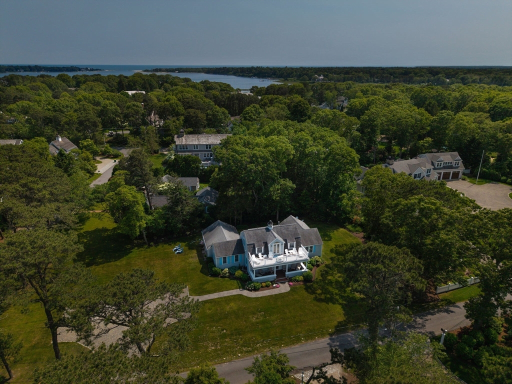 47 Great Bay Road Osterville, MA 02655 - Photo 2 of 38 an aerial view of a house with a yard
