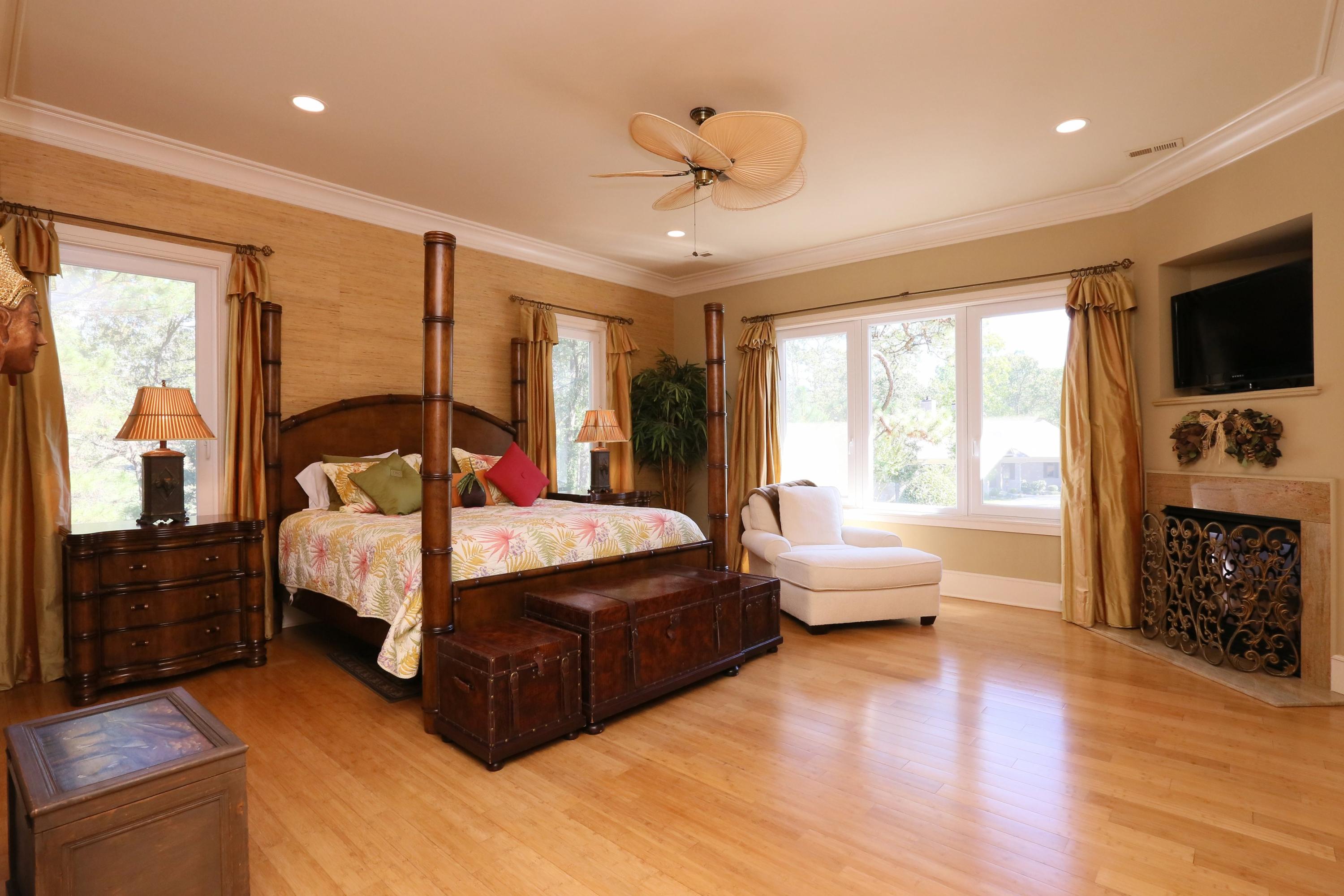 60 Inverrary Road Pinehurst, NC 28374 - Photo 15 of 32 Main Level, Bamboo Floors, Gas Fireplace with Gas Logs