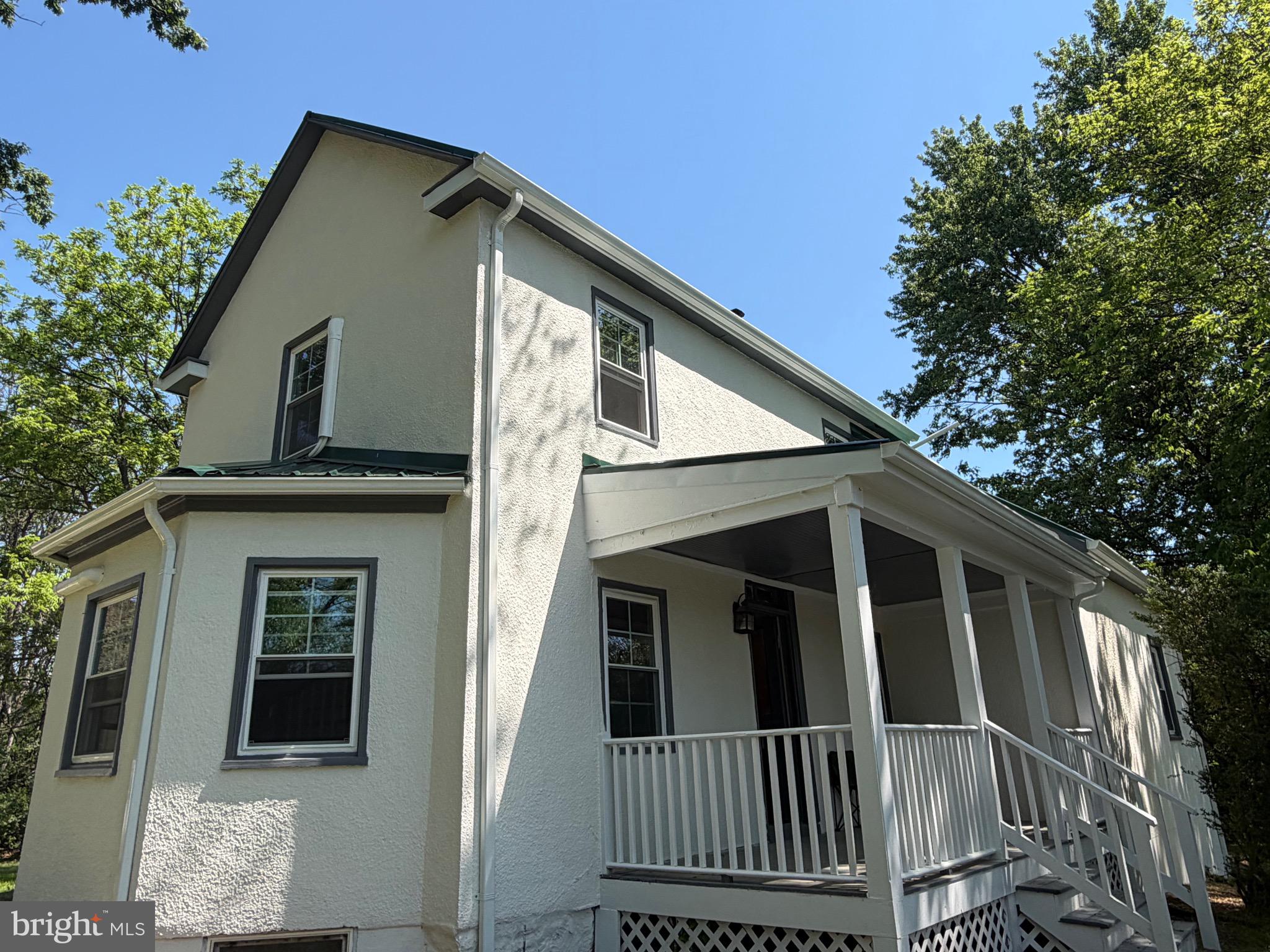 Circa 1900s Pristine Stucco Farm House