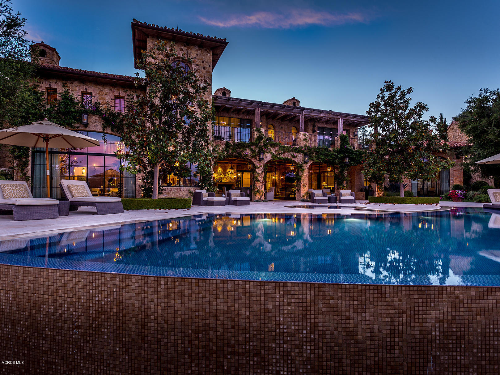 100 West Potrero Road Thousand Oaks, CA 91361 - Photo 58 of 67 a view of a swimming pool with a patio