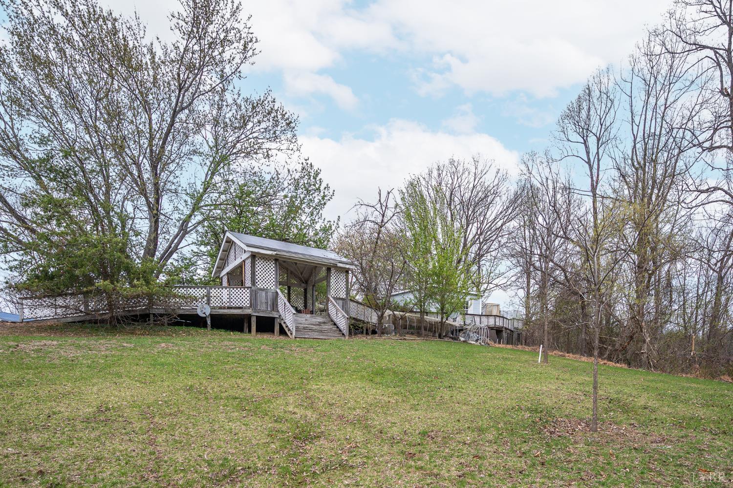4400 Murray Hollow Road Thaxton, VA 24174 - Photo 53 of 56 a view of a house with backyard and trees