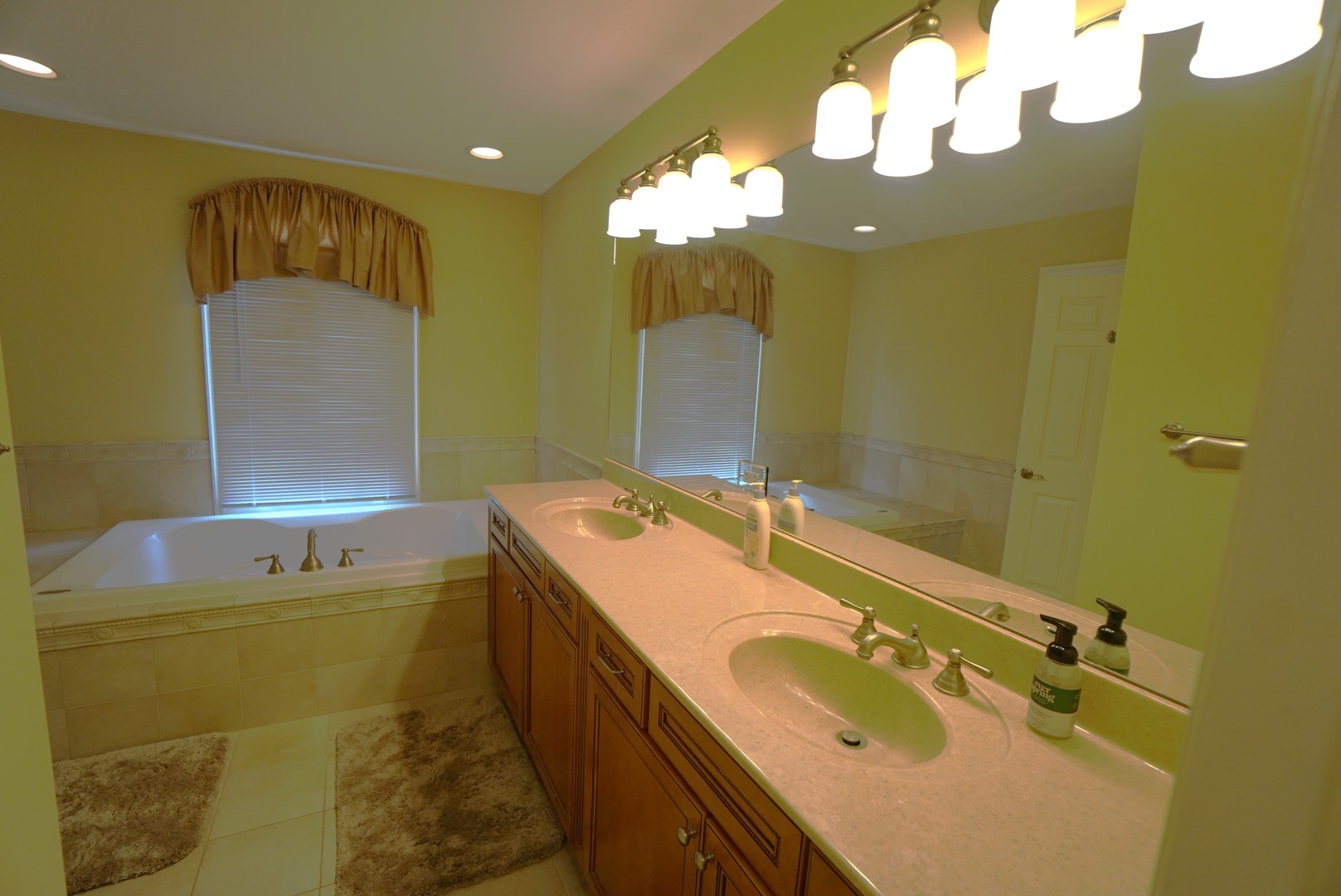 8 North Smith Street Palatine, IL 60067 - Photo 19 of 46 a bathroom with a tub sink and mirror