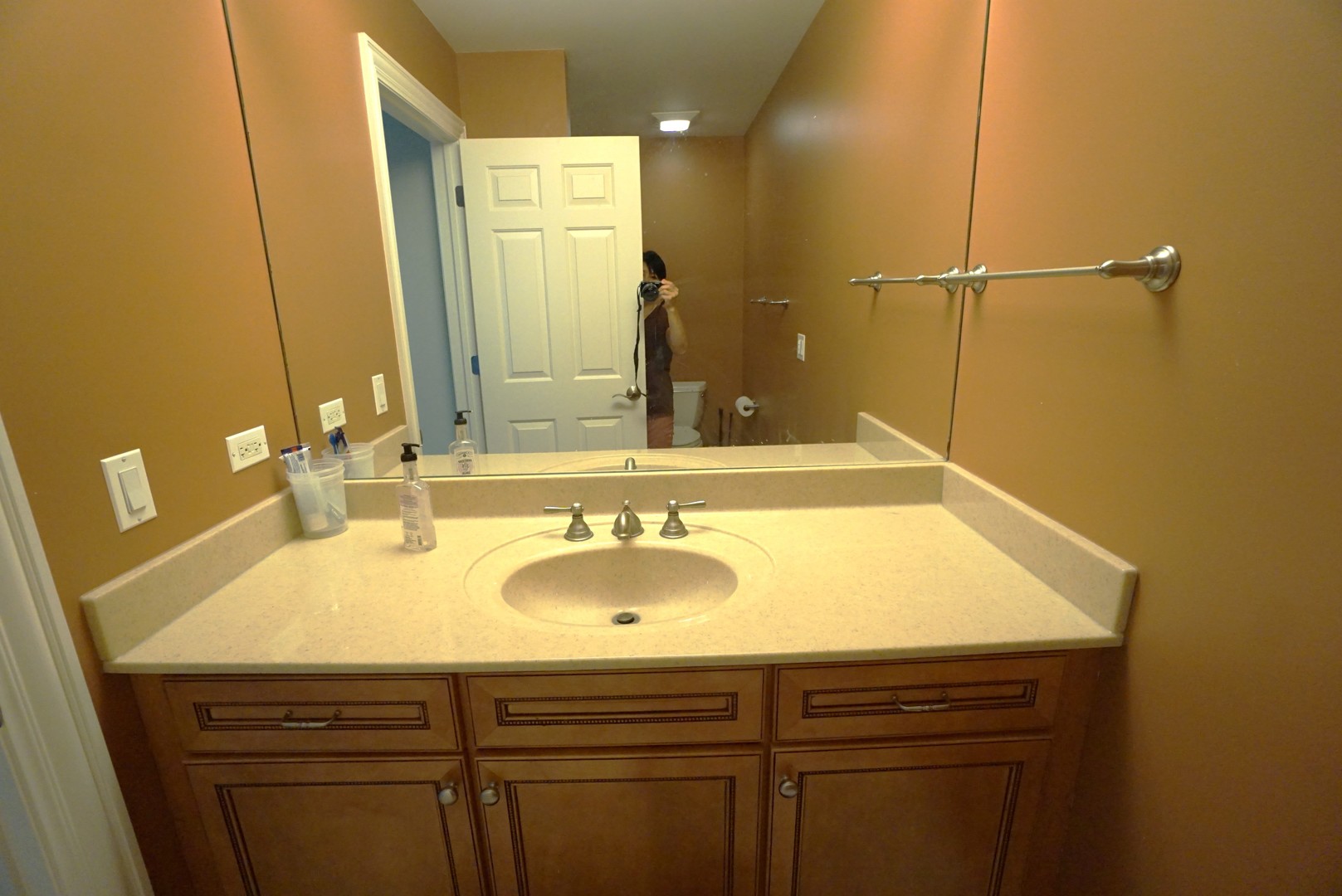 8 North Smith Street Palatine, IL 60067 - Photo 26 of 46 a bathroom with a sink and a mirror