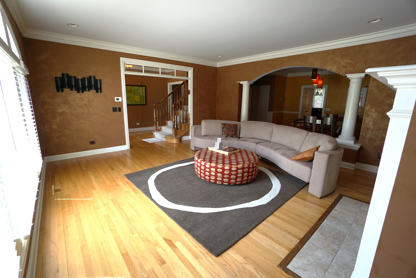 8 North Smith Street Palatine, IL 60067 - Photo 4 of 46 a living room with furniture and a fireplace