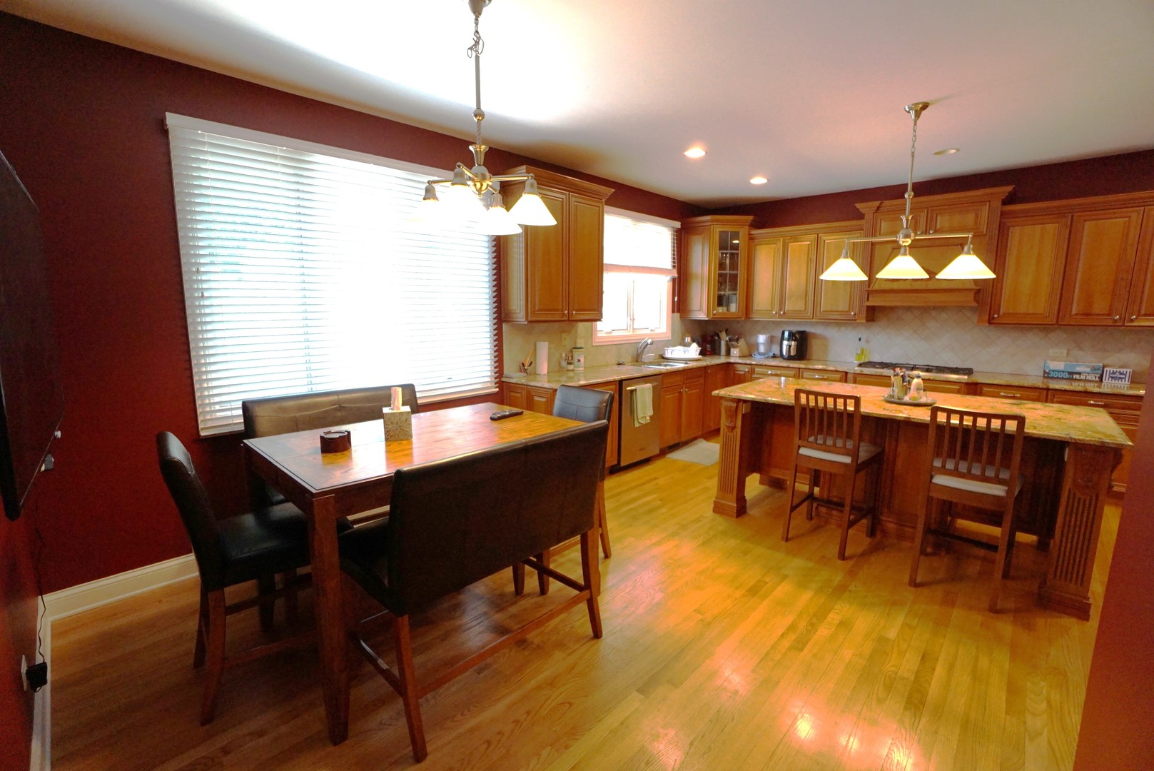8 North Smith Street Palatine, IL 60067 - Photo 8 of 46 a kitchen with a table chairs and sink
