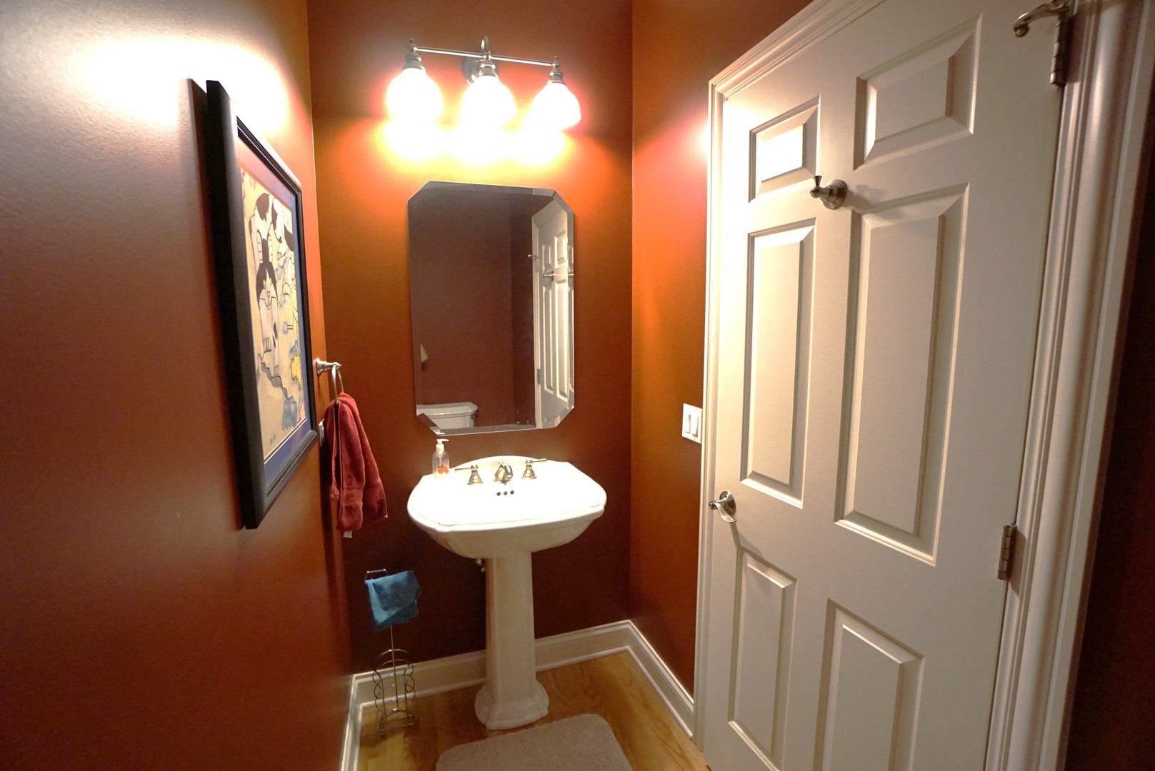 8 North Smith Street Palatine, IL 60067 - Photo 9 of 46 a bathroom with a sink and a mirror