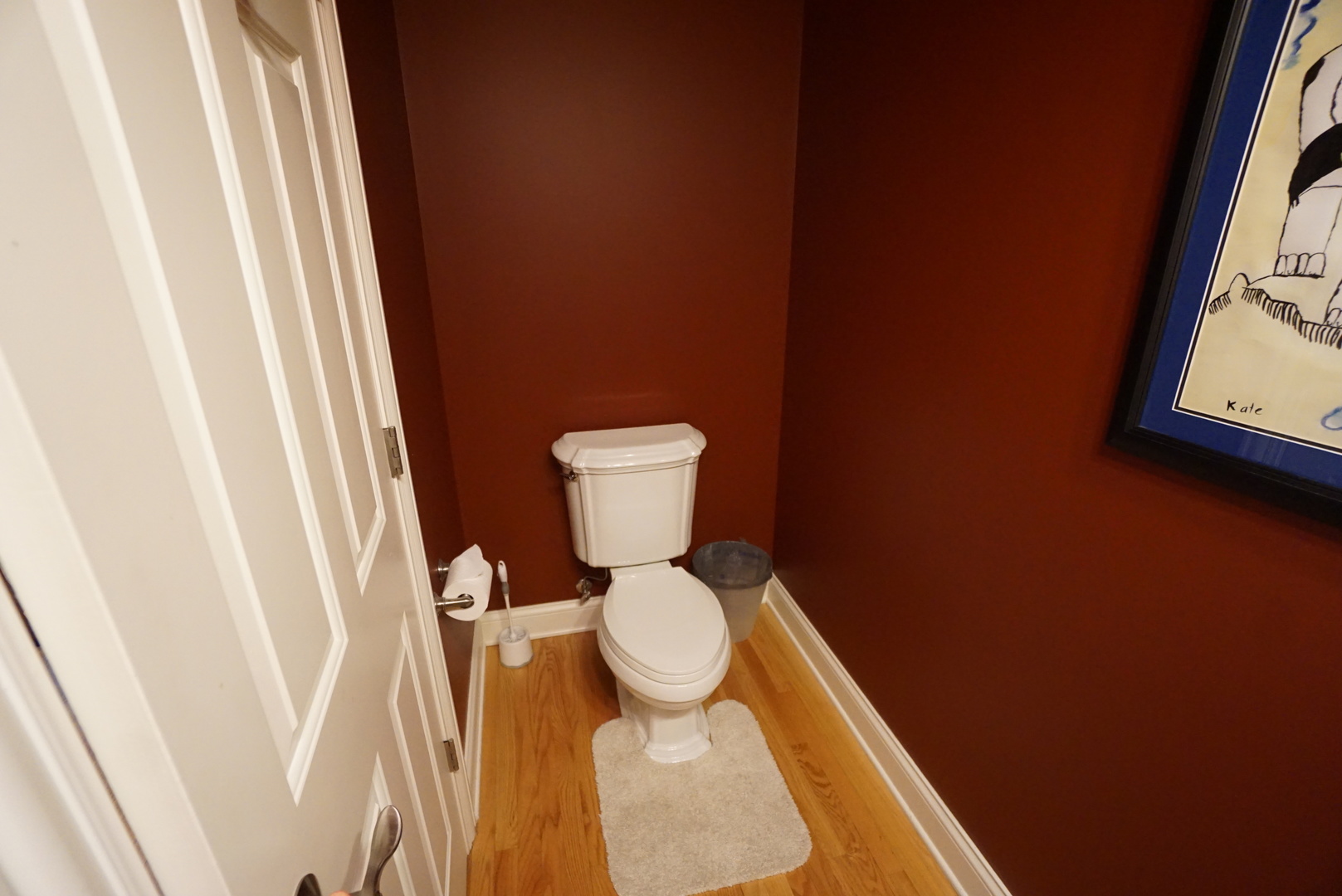 8 North Smith Street Palatine, IL 60067 - Photo 10 of 46 a bathroom with a toilet and a sink