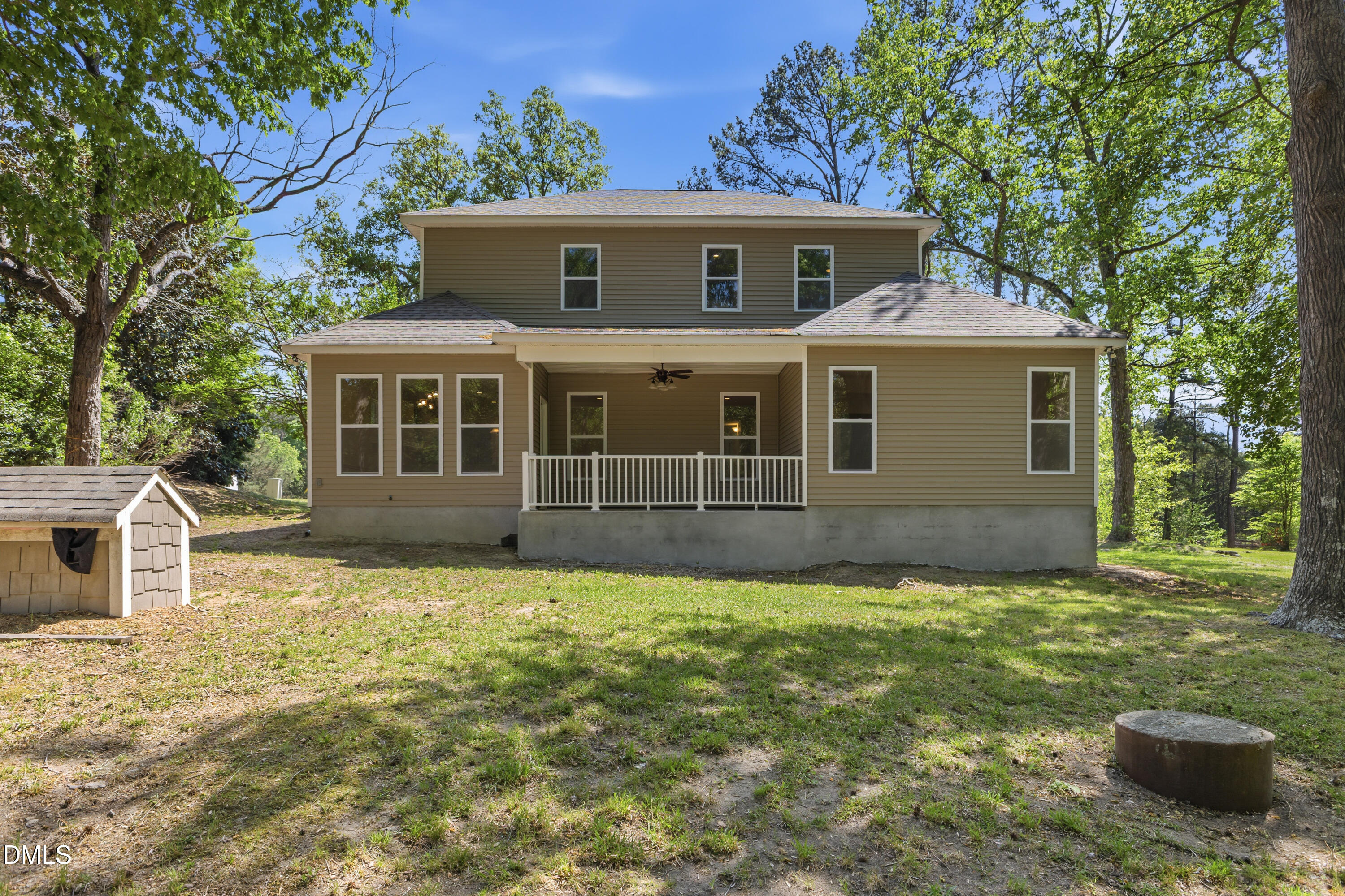 1649 Chalk Road Wake Forest, NC 27587 - Photo 34 of 50 Back of Home