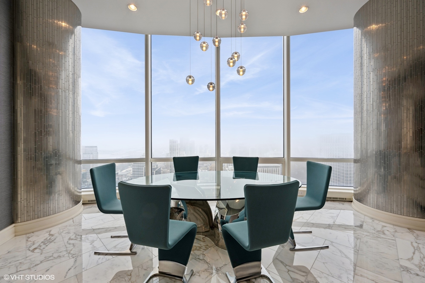 401 North Wabash Avenue, Unit 49G Chicago, IL 60611 - Photo 31 of 60 a view of a dining room with furniture