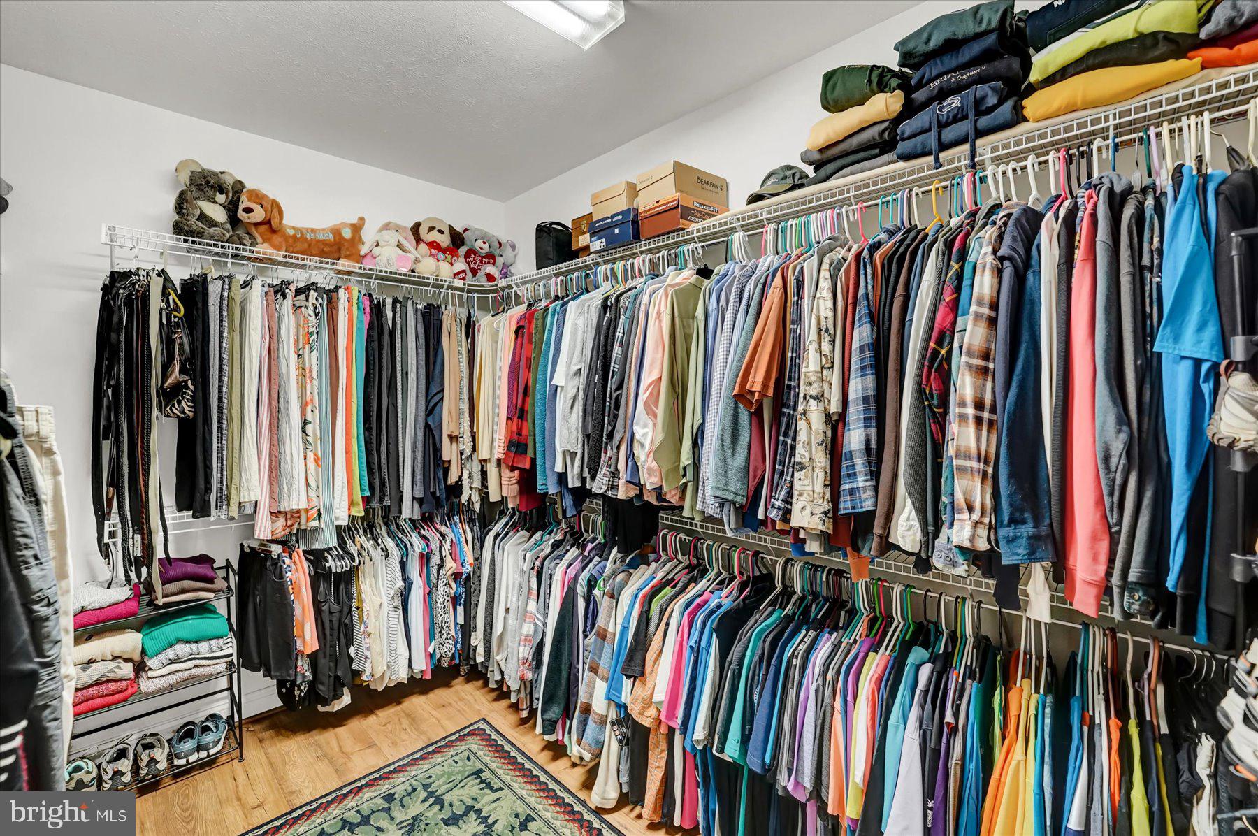 503 Robin Road Bellefonte, PA 16823 - Photo 35 of 72 a view of walk in closet with clothes