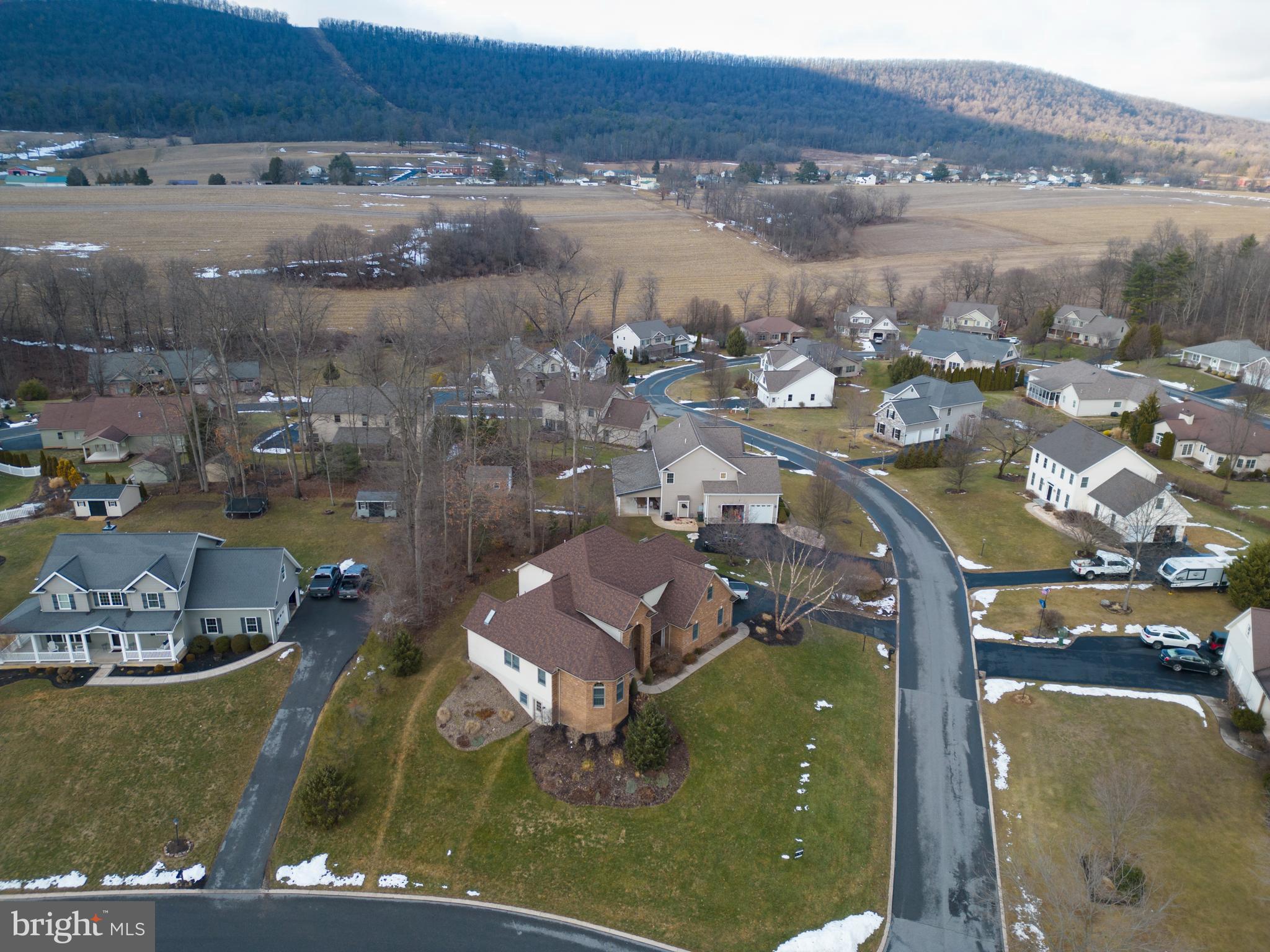503 Robin Road Bellefonte, PA 16823 - Photo 66 of 72 an aerial view of a house with a lake view