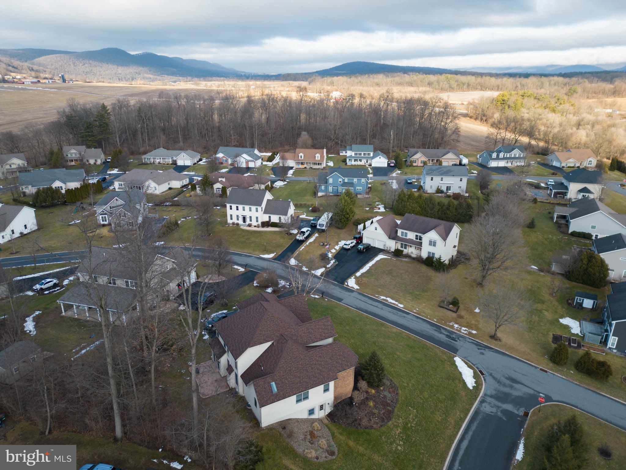 503 Robin Road Bellefonte, PA 16823 - Photo 70 of 72 an aerial view of a house with a lake view