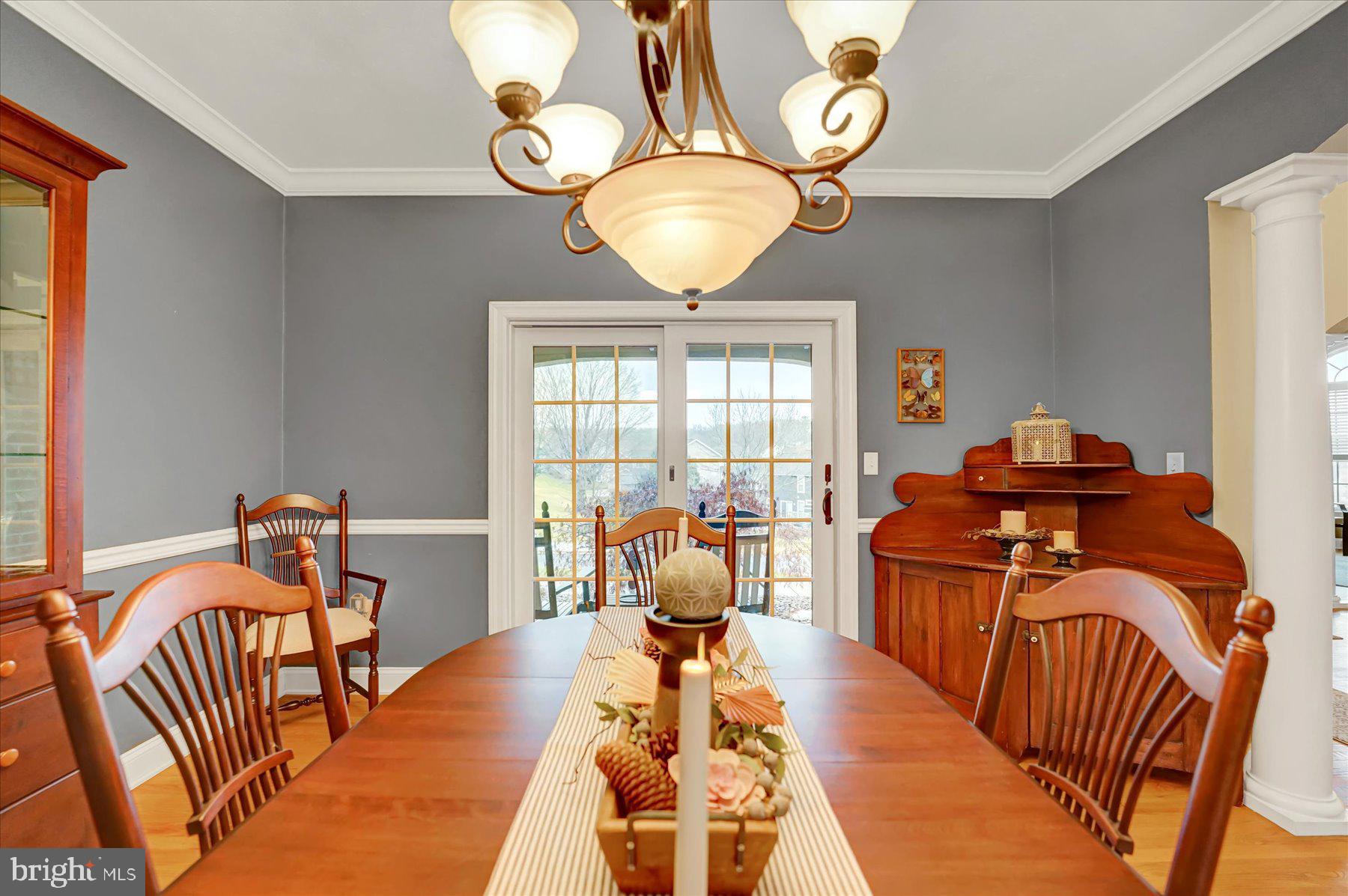 503 Robin Road Bellefonte, PA 16823 - Photo 8 of 72 a view of a dining room with furniture wooden floor and chandelier