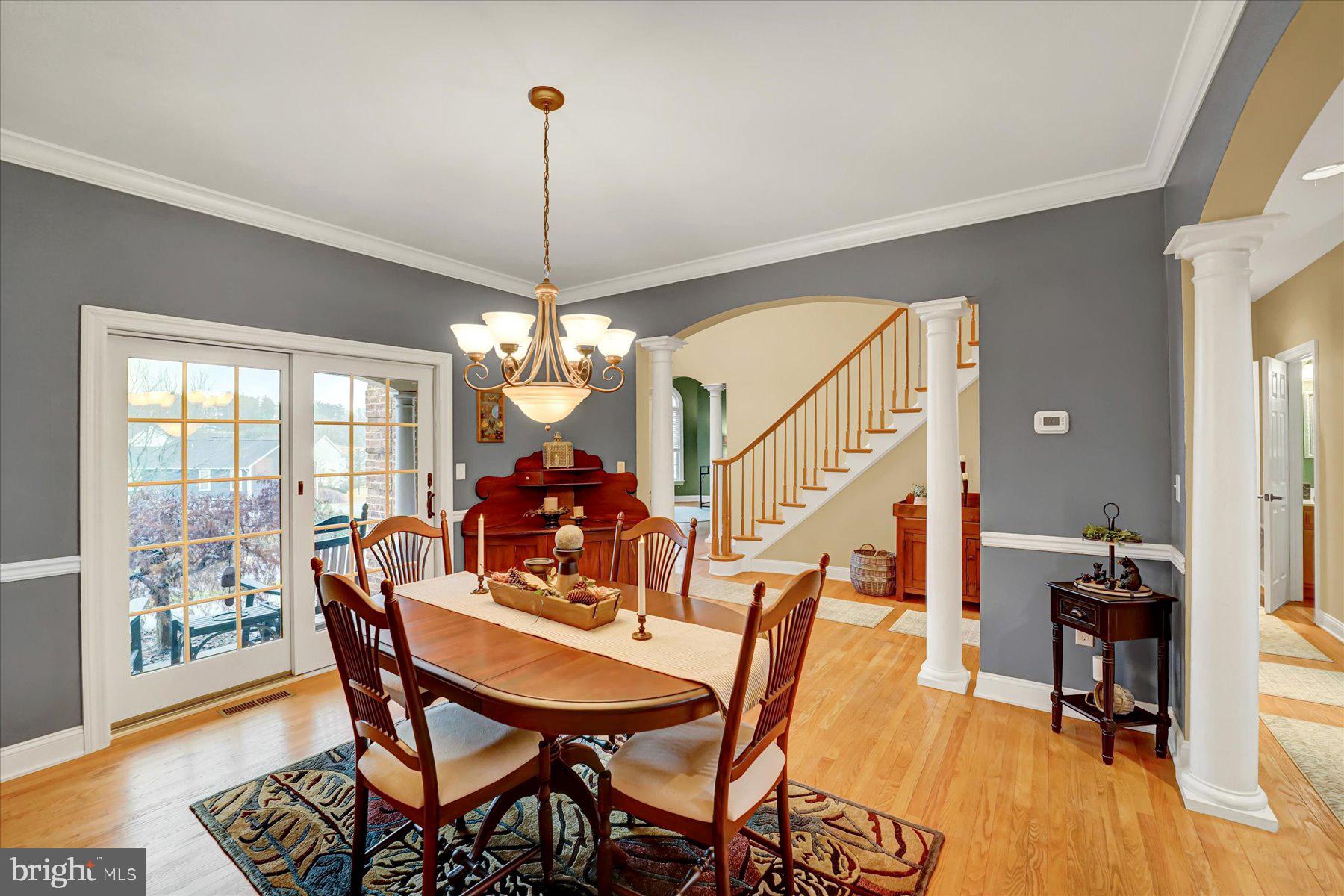 503 Robin Road Bellefonte, PA 16823 - Photo 9 of 72 a view of a dining room with furniture window and wooden floor