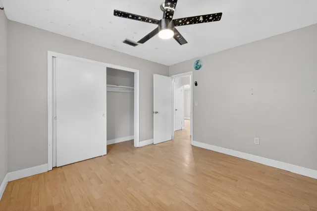 wooden floor in an empty room