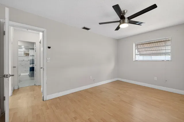 wooden floor in an empty room