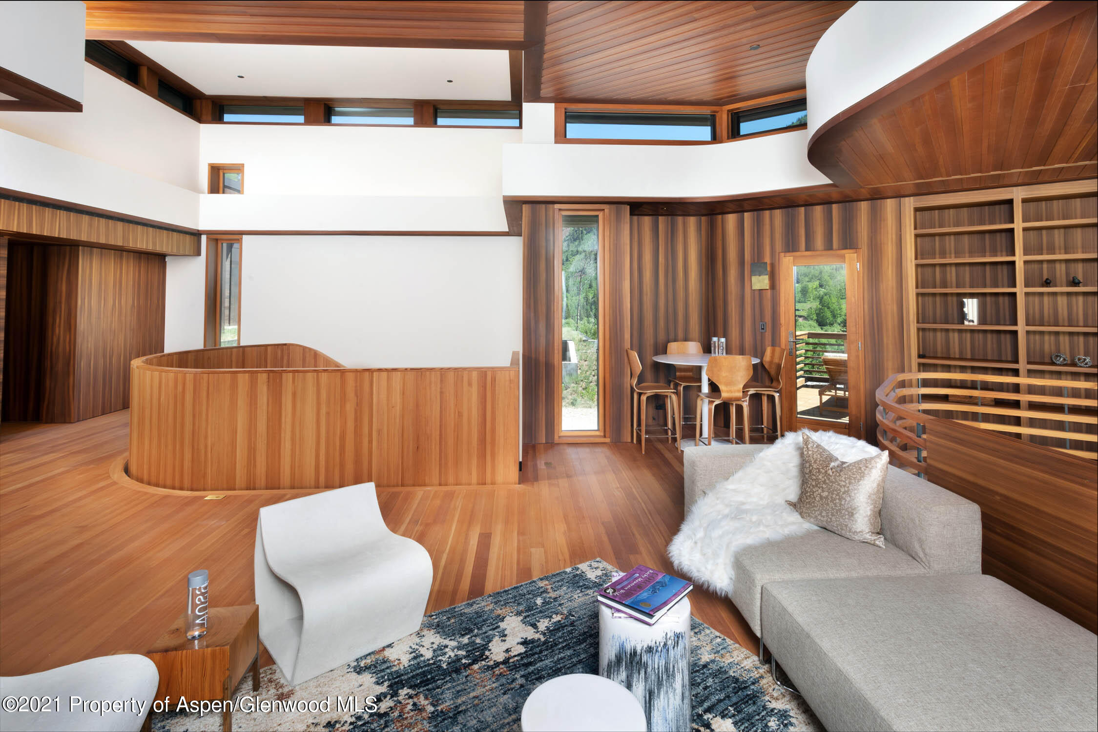 255 Conundrum Creek Road Aspen, CO 81611 - Photo 20 of 70 a living room with furniture and wooden floor