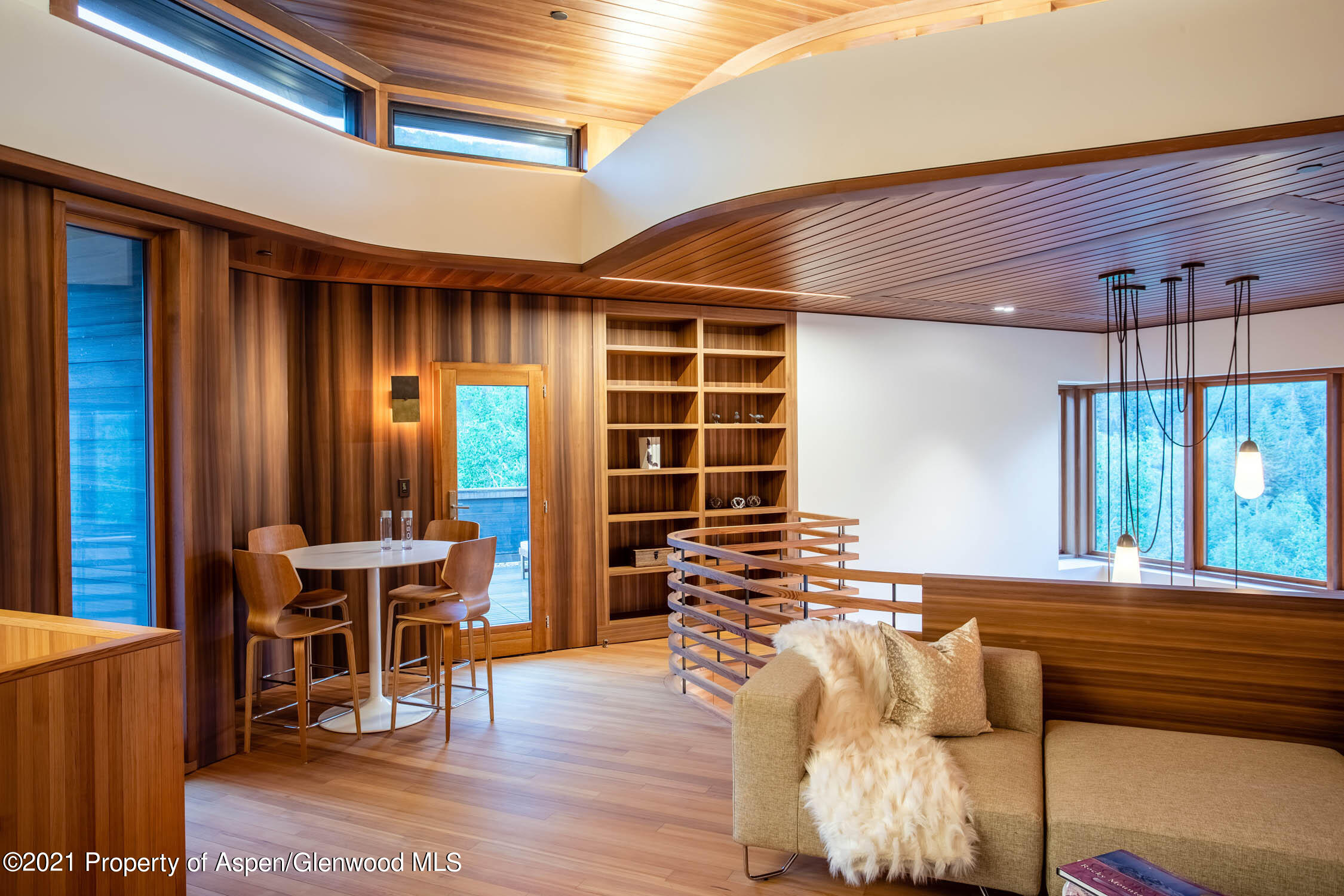 255 Conundrum Creek Road Aspen, CO 81611 - Photo 64 of 70 a living room with furniture and wooden floor