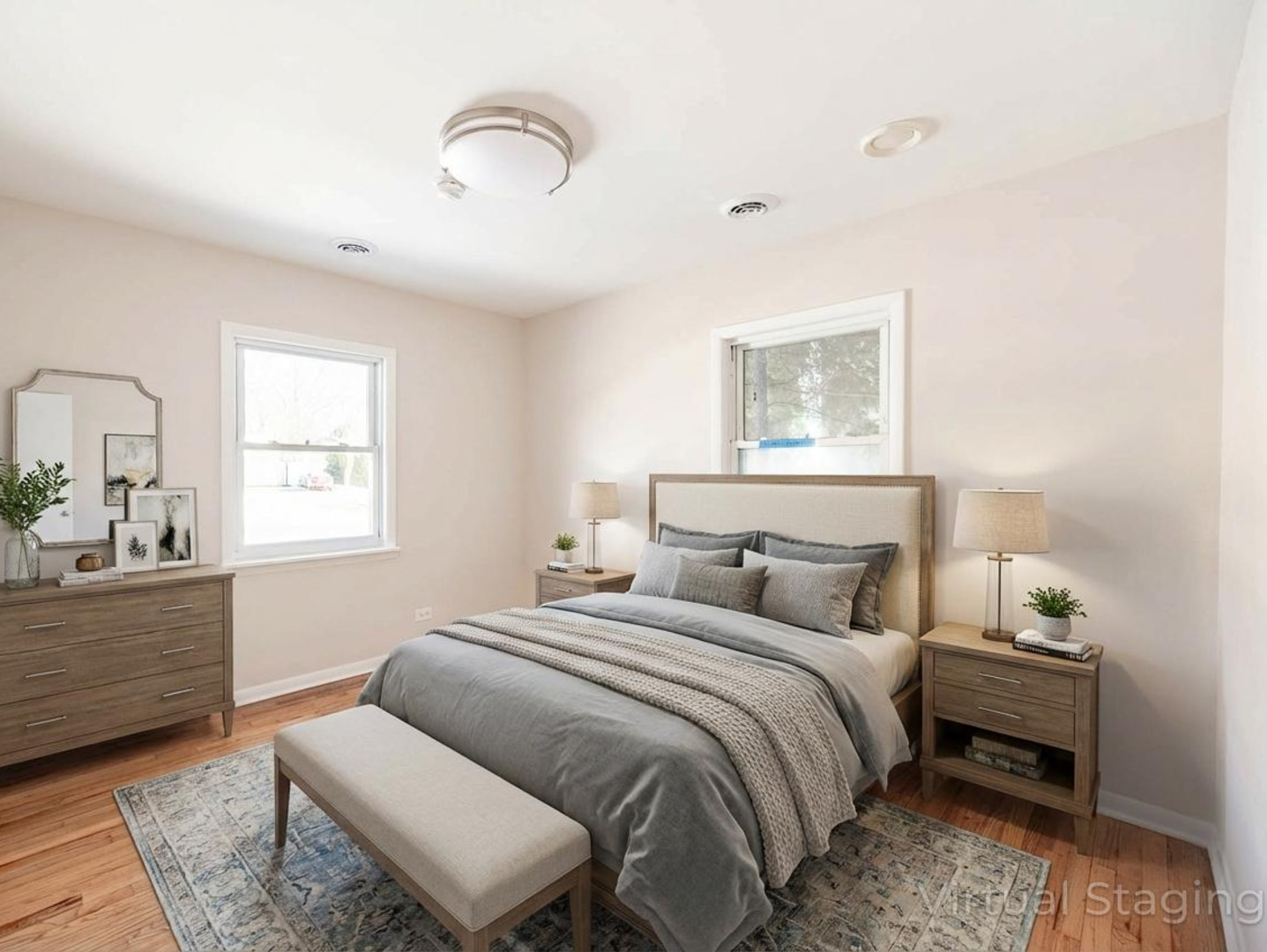 1110 South Gables Boulevard Wheaton, IL 60189 - Photo 5 of 8 a bedroom with a bed and a dresser