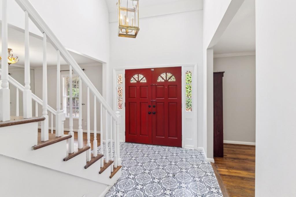 355 Westerhall Court Sandy Springs, GA 30328 - Photo 3 of 37 a view of front door with stairs