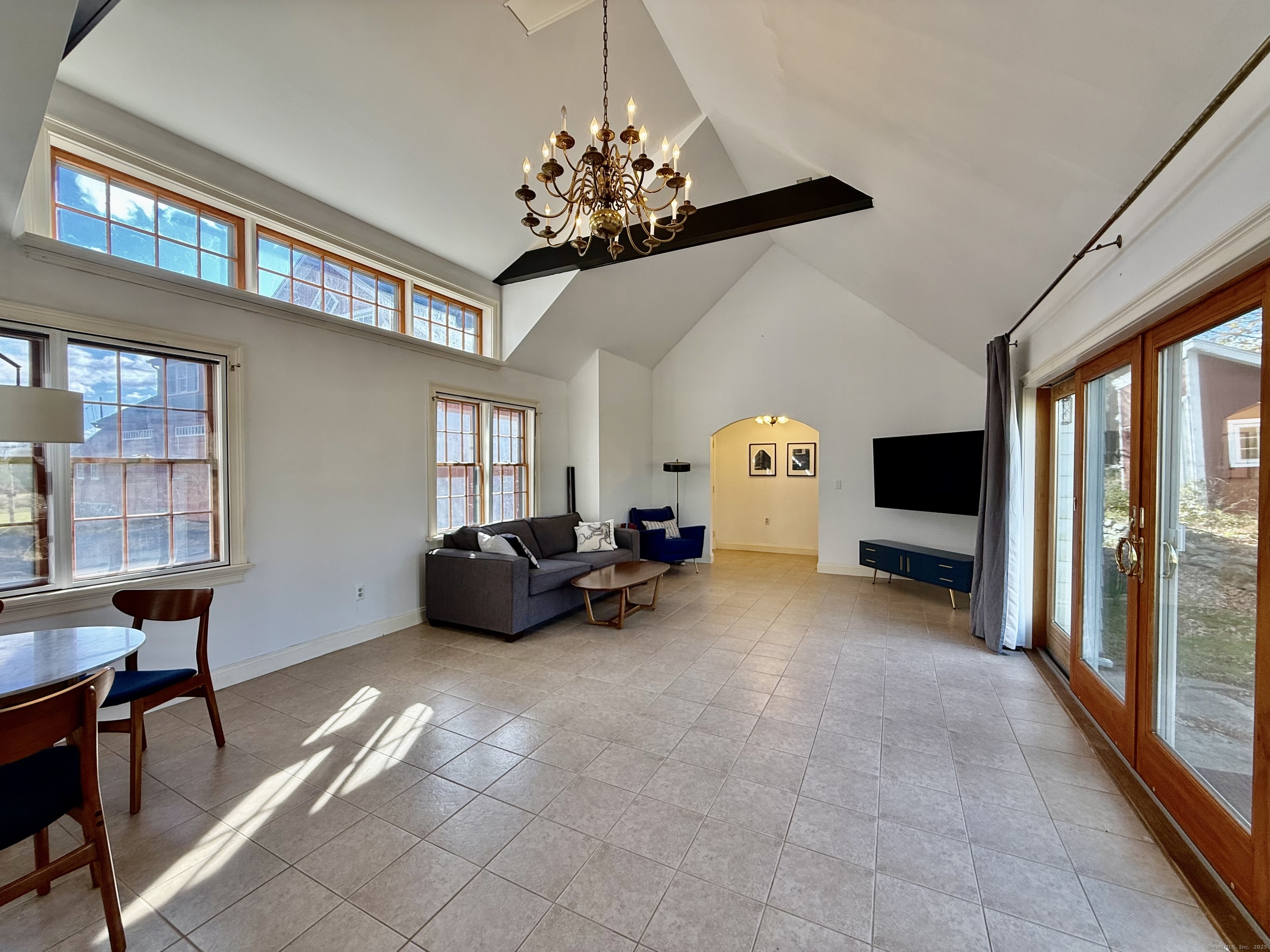 927 Trumbull Highway Lebanon, CT 06249 - Photo 8 of 35 a view of a livingroom with furniture and a large window