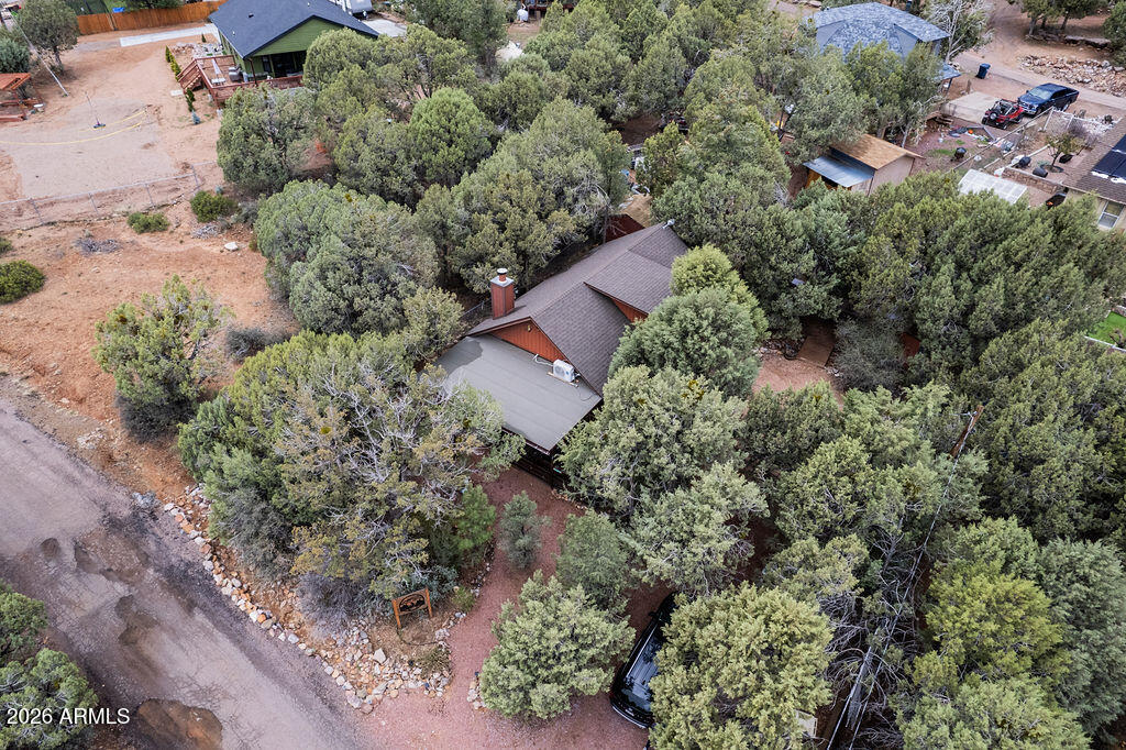 838 Palomino Way Payson, AZ 85541 - Photo 85 of 87 an aerial view of house with yard