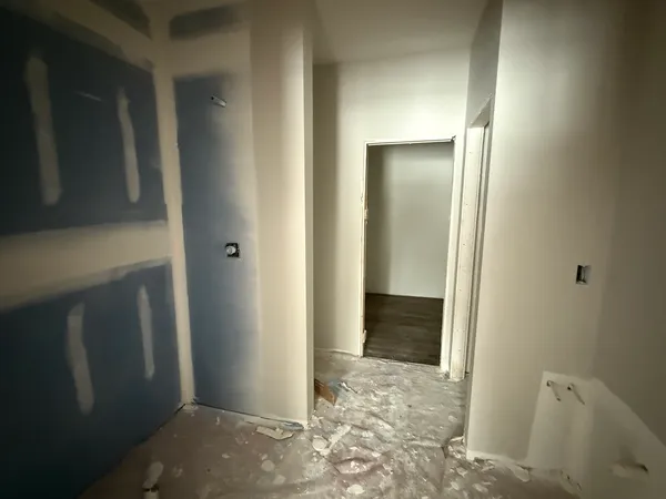 a small space with a window