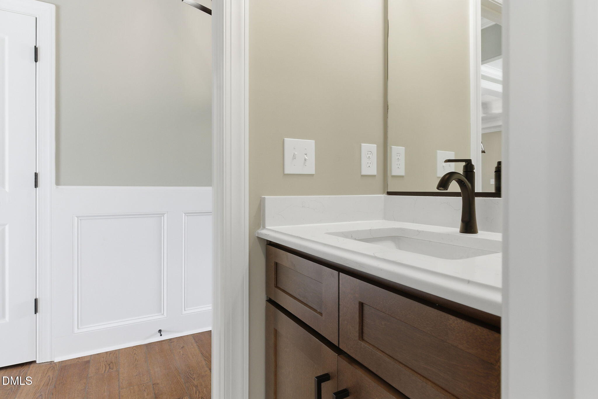 3649 Saxapahaw-Bethlehem Church Road Mebane, NC 27302 - Photo 14 of 69 a bathroom with a sink and a mirror