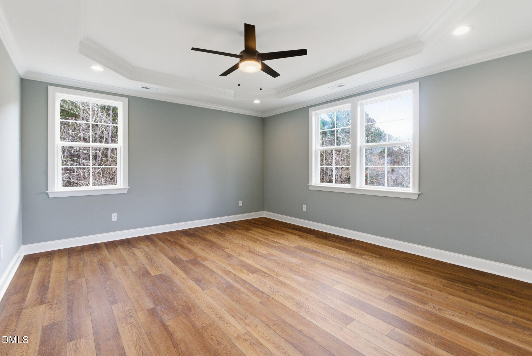 3649 Saxapahaw-Bethlehem Church Road Mebane, NC 27302 - Photo 33 of 69 a view of an empty room with wooden floor and a window
