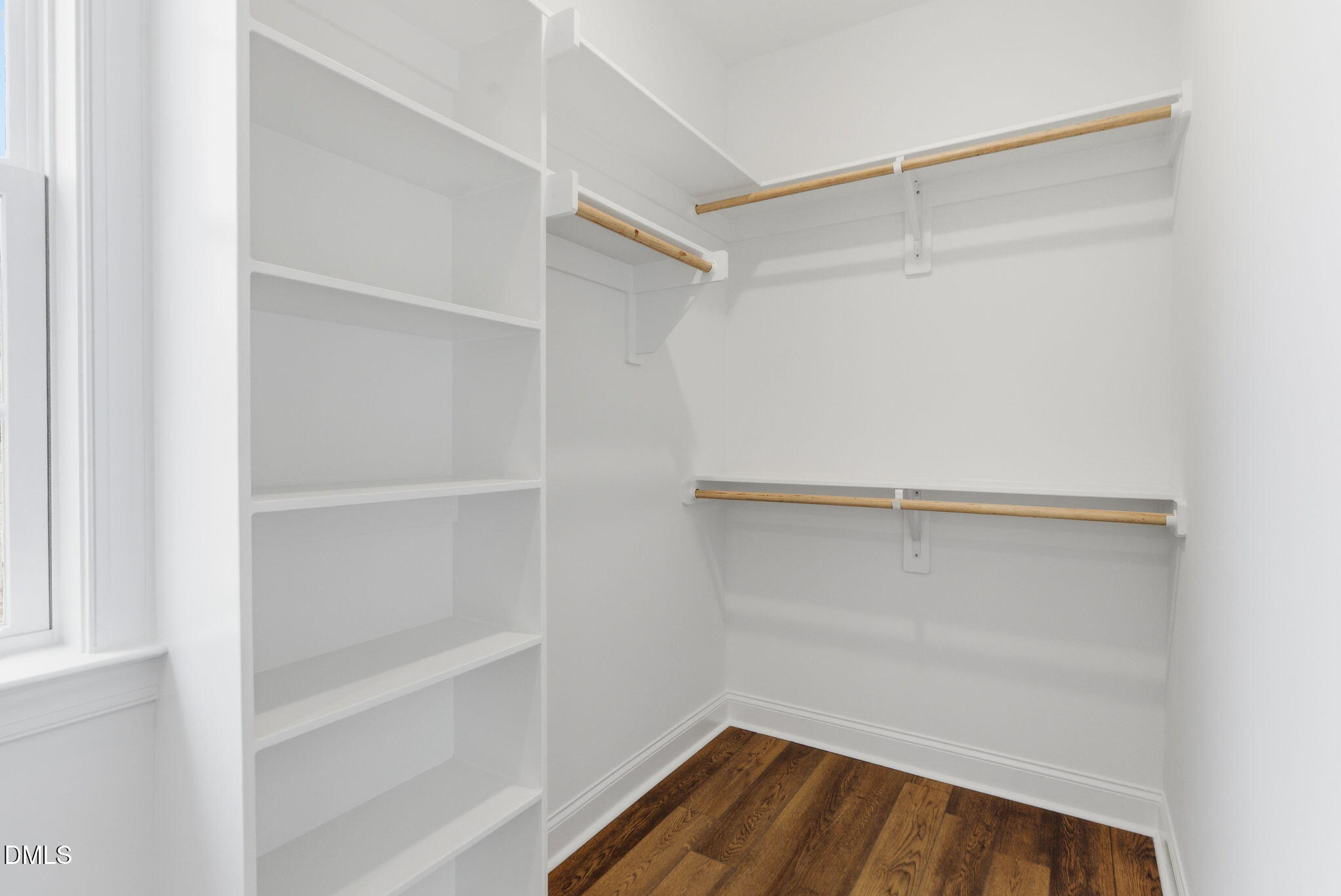 3649 Saxapahaw-Bethlehem Church Road Mebane, NC 27302 - Photo 41 of 69 a view of walk in closet with empty racks