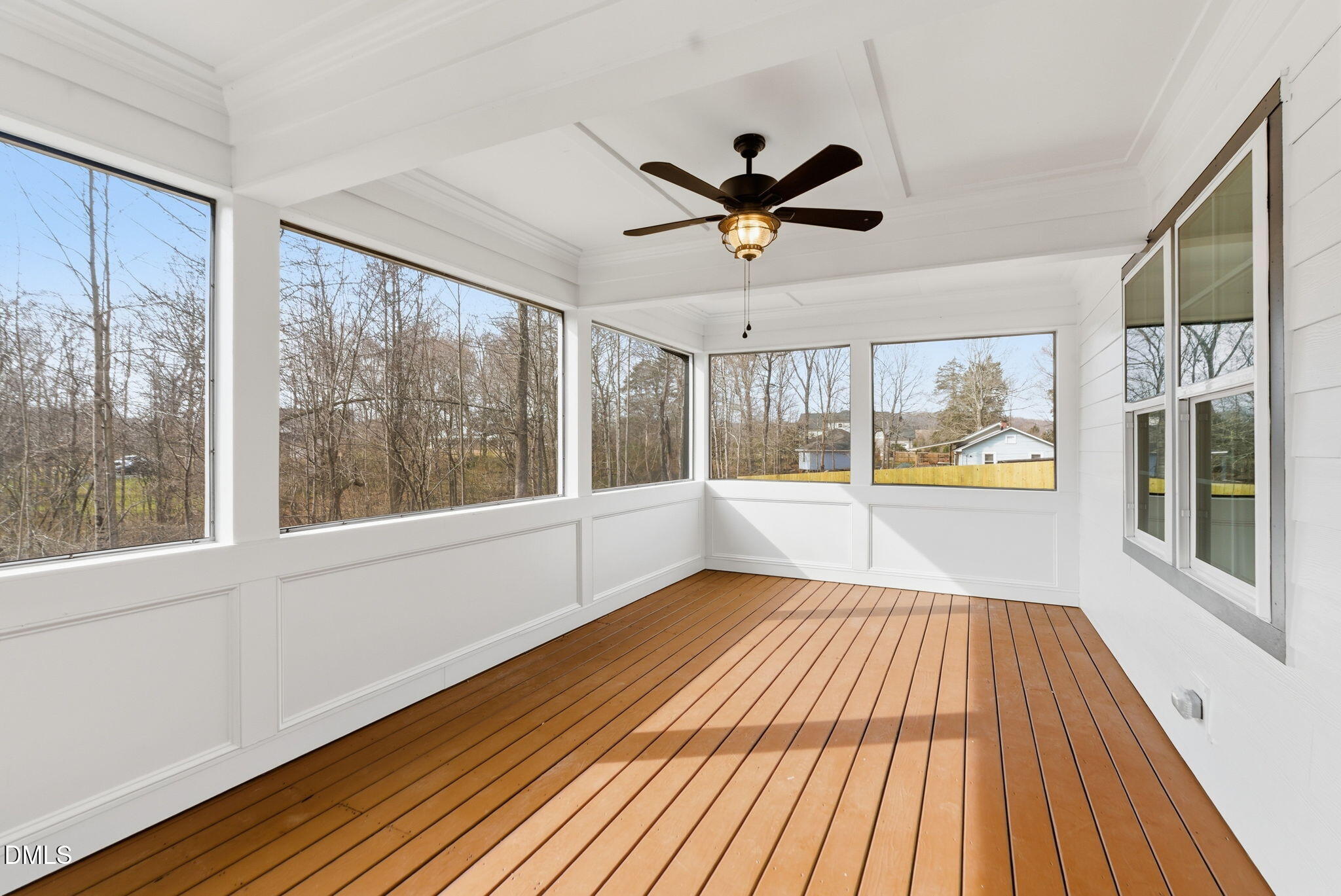 3649 Saxapahaw-Bethlehem Church Road Mebane, NC 27302 - Photo 51 of 69 a view of an empty room with wooden floor and a window