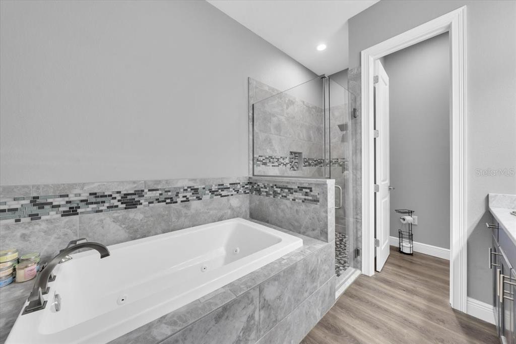 8011 Revels Road Riverview, FL 33569 - Photo 23 of 38 a bathroom with a bathtub and a sink