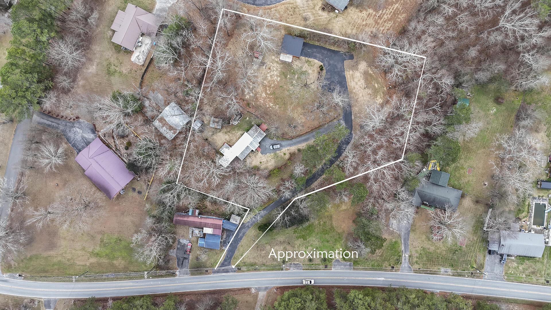 81 Shrader Lane Ringgold, GA 30736 - Photo 23 of 23 ariel view of the property