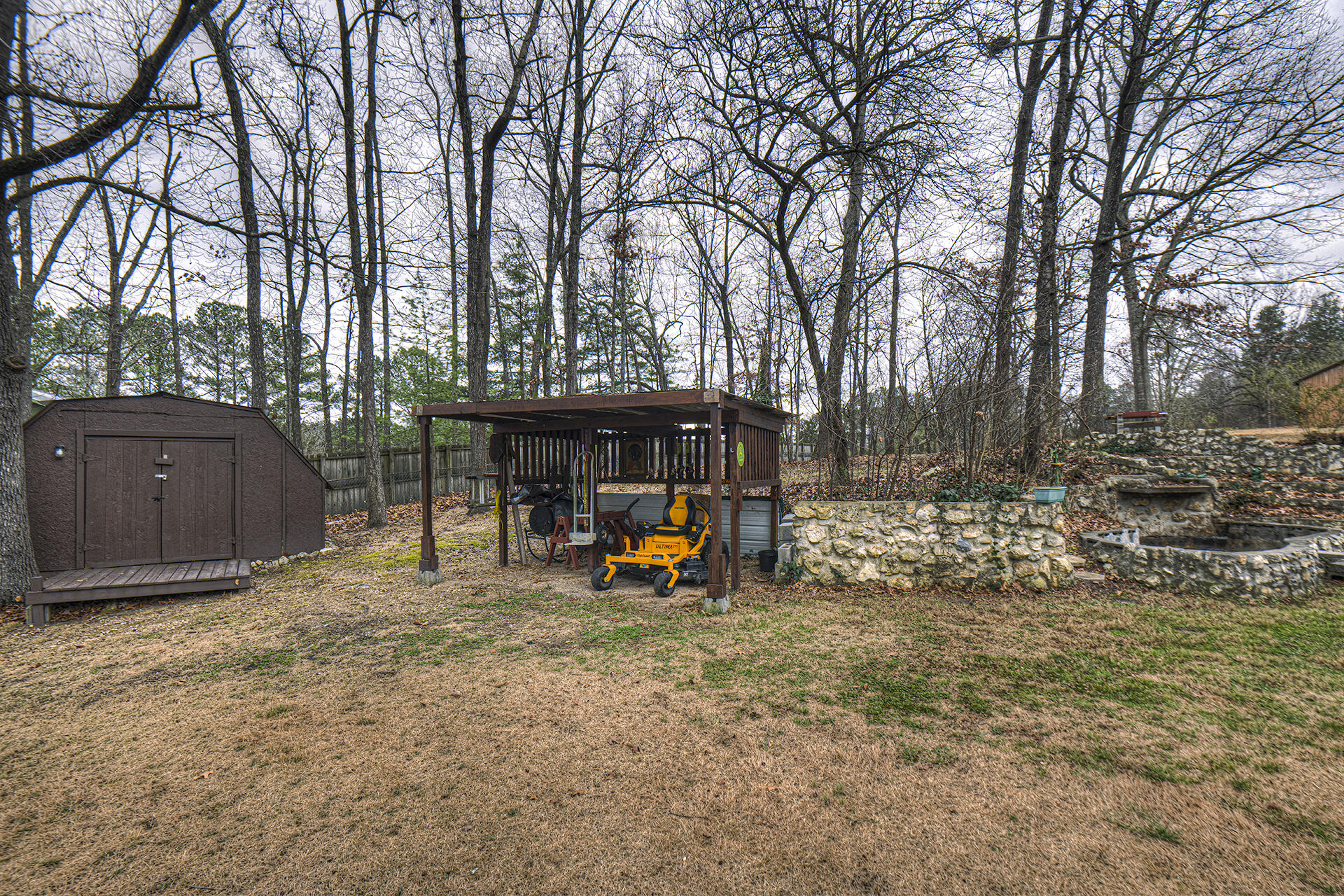 81 Shrader Lane Ringgold, GA 30736 - Photo 7 of 23 outside storage building with lean-to