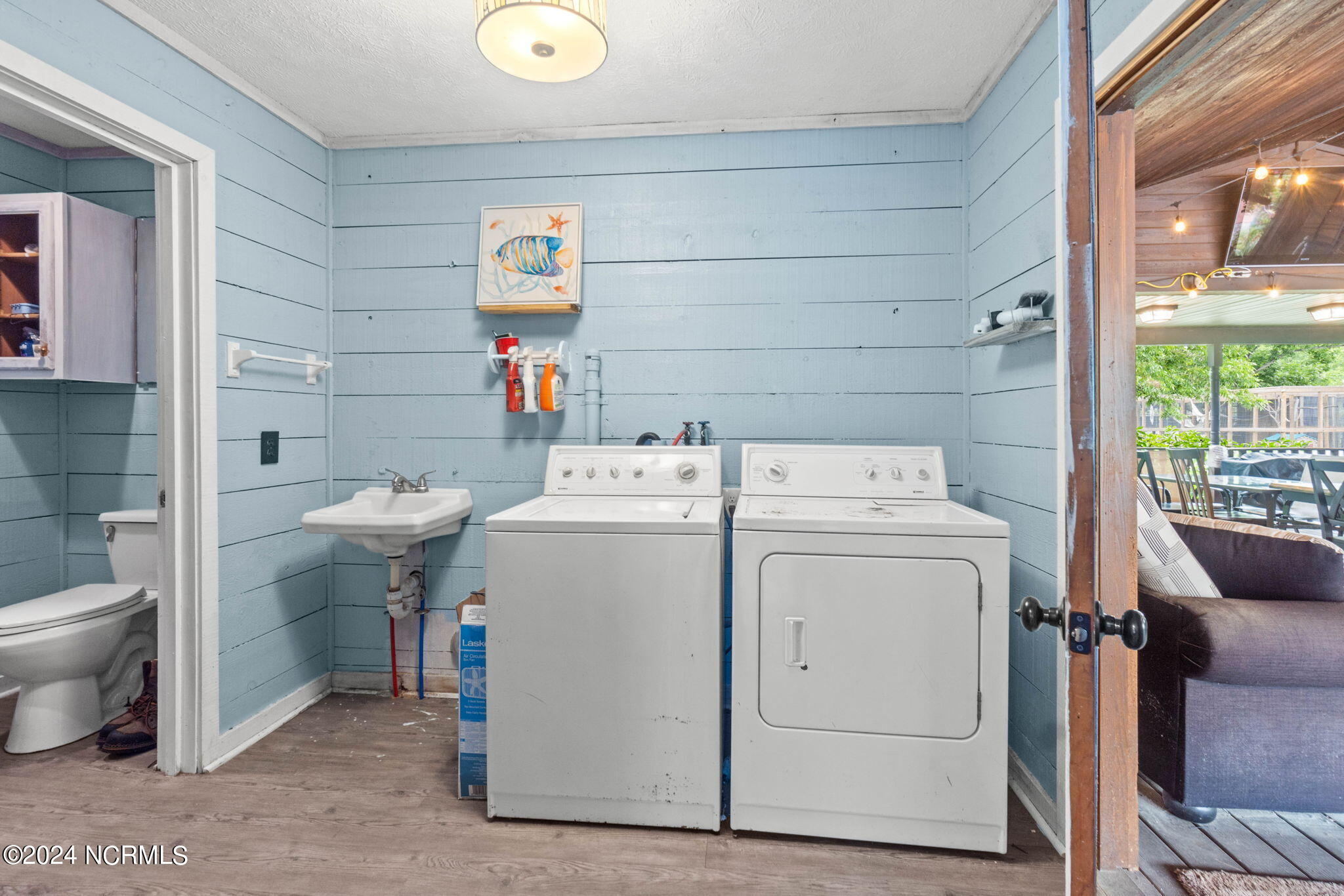 1491 Lanvale Road Leland, NC 28451 - Photo 80 of 95 Bathroom and Laundry Room by Pool
