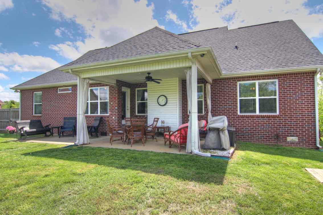 3928 Rowland Road Murfreesboro, TN 37128 - Photo 21 of 25 a front view of house with yard and outdoor seating
