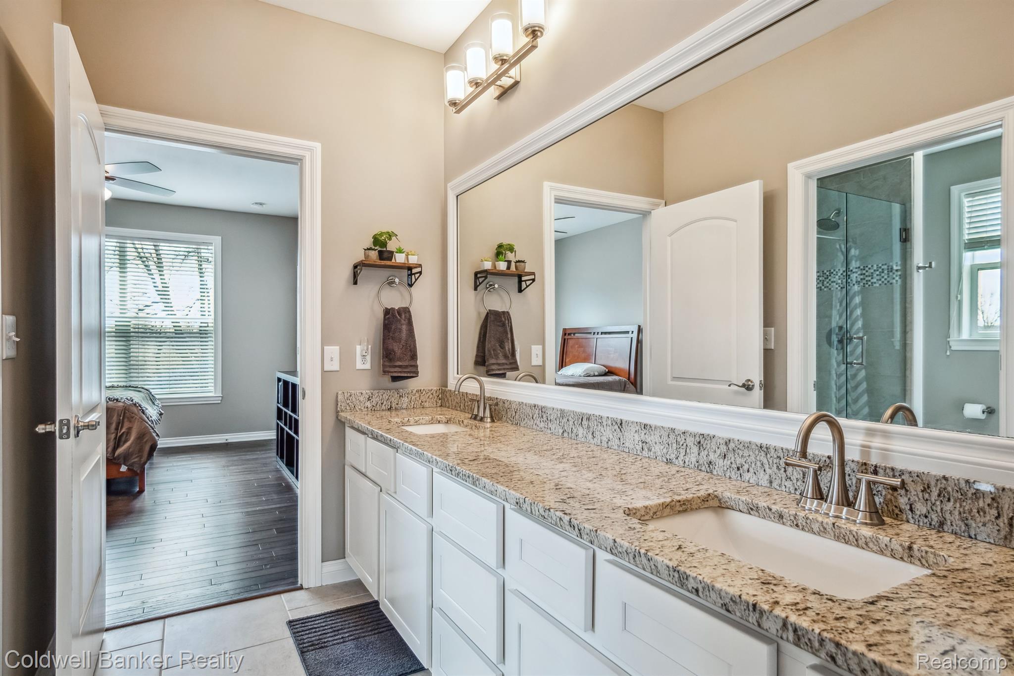 2020 Nollar Bnd Road Whitmore Lake, MI 48189 - Photo 26 of 35 Dual Sinks. Large Vanity, Shower & Tub