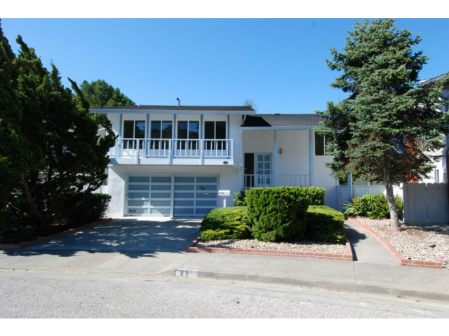 25 Point Reyes Way Pacifica, CA 94044 - Photo 1 of 22 a front view of a house with garden