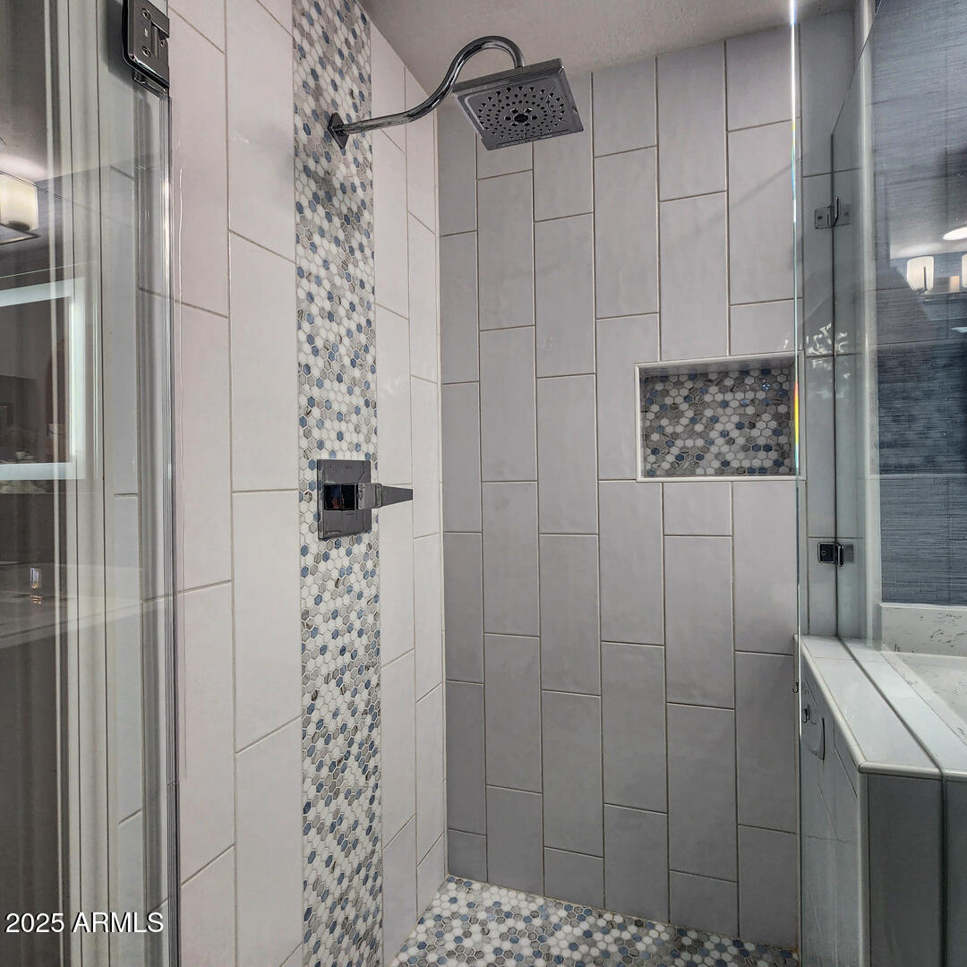 1501 North Beeline Highway, Unit 19 Payson, AZ 85541 - Photo 14 of 31 a bathroom with a shower and a sink