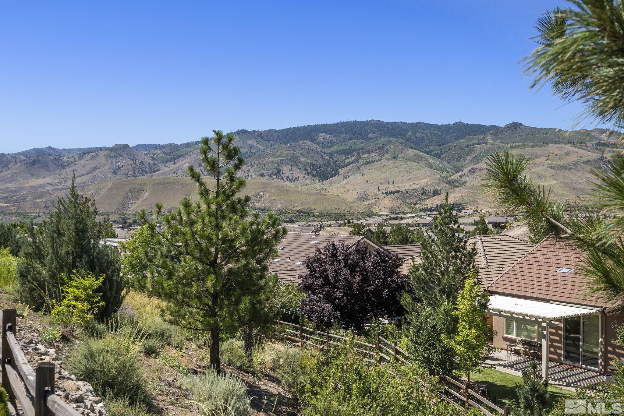 1375 Tarleton Way Reno, NV 89523 - Photo 17 of 22 an aerial view of residential house and mountain view