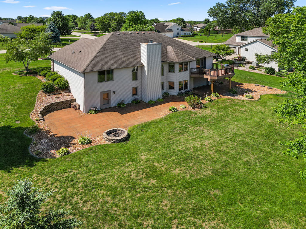 2364 Sunset View Lane Kankakee, IL 60901 - Photo 5 of 35 an aerial view of a house with swimming pool and garden