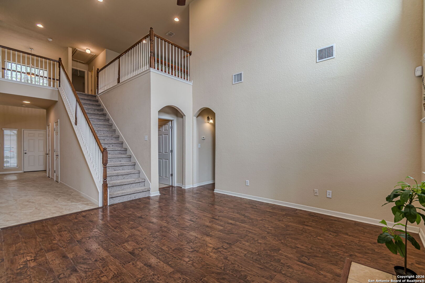 204 Wildcat Run Cibolo, TX 78108 - Photo 17 of 41 a view of an entryway with wooden floor