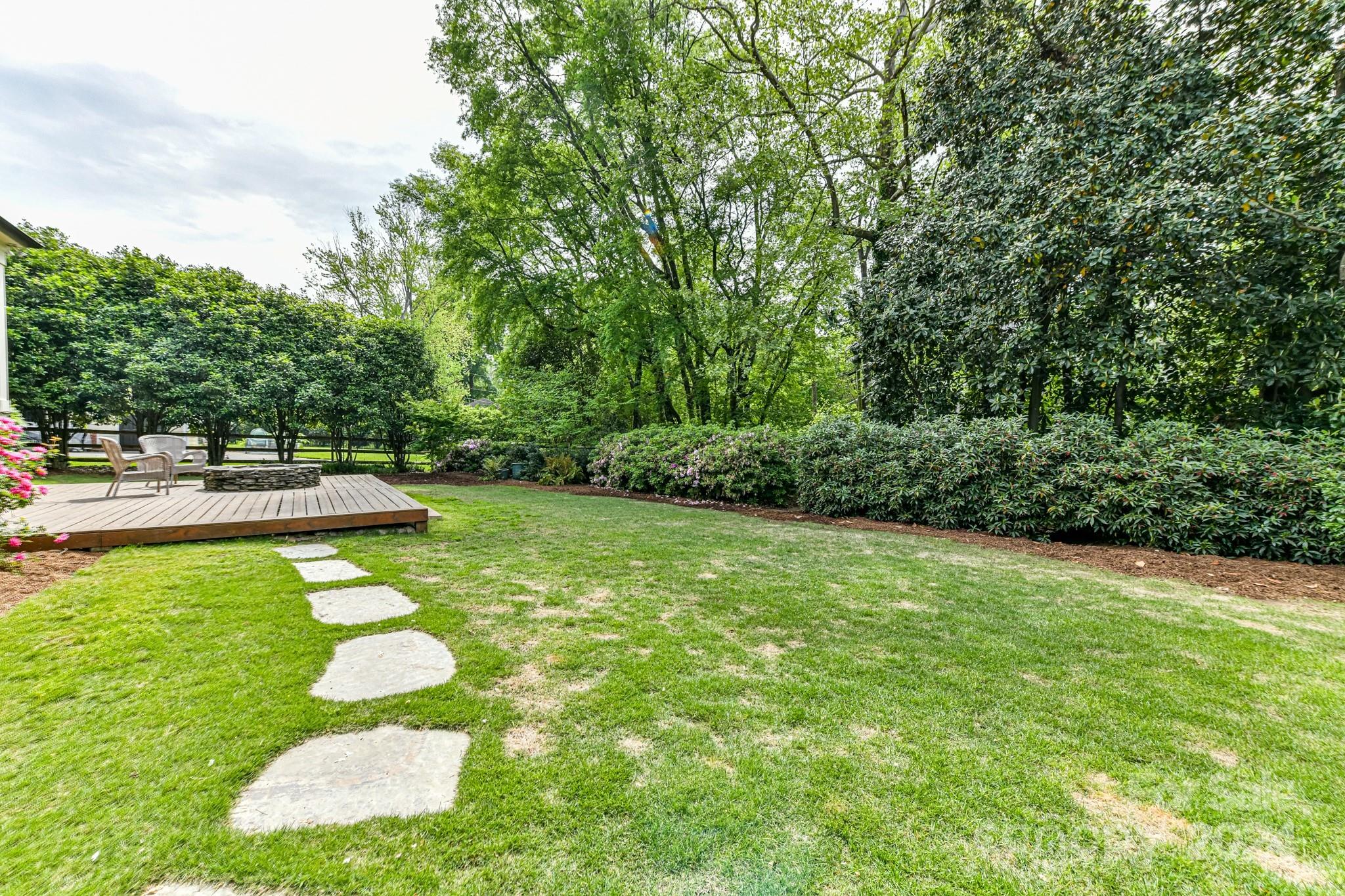 3201 Wickersham Road Charlotte, NC 28211 - Photo 38 of 43 a view of a swimming pool with a yard