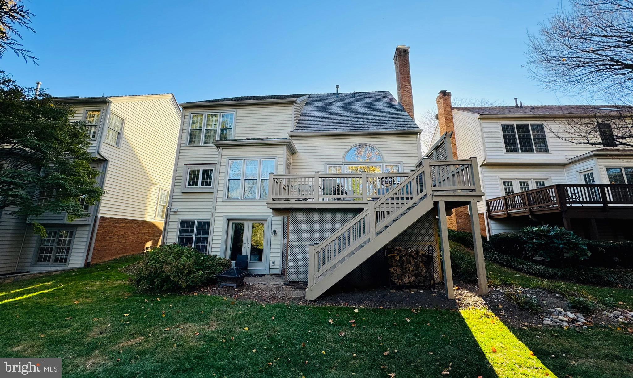 9706 Hidden Valley Road Vienna, VA 22181 - Photo 7 of 43 front view of house with a yard