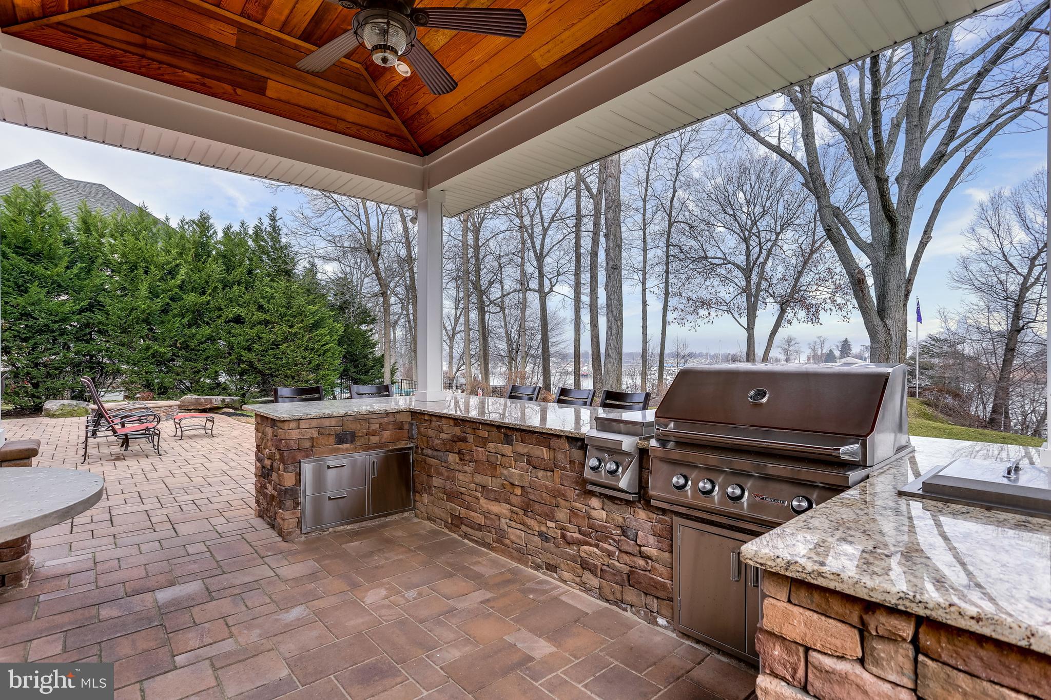 7673 Colonial Beach Road Pasadena, MD 21122 - Photo 78 of 86 Refrigerator and sink